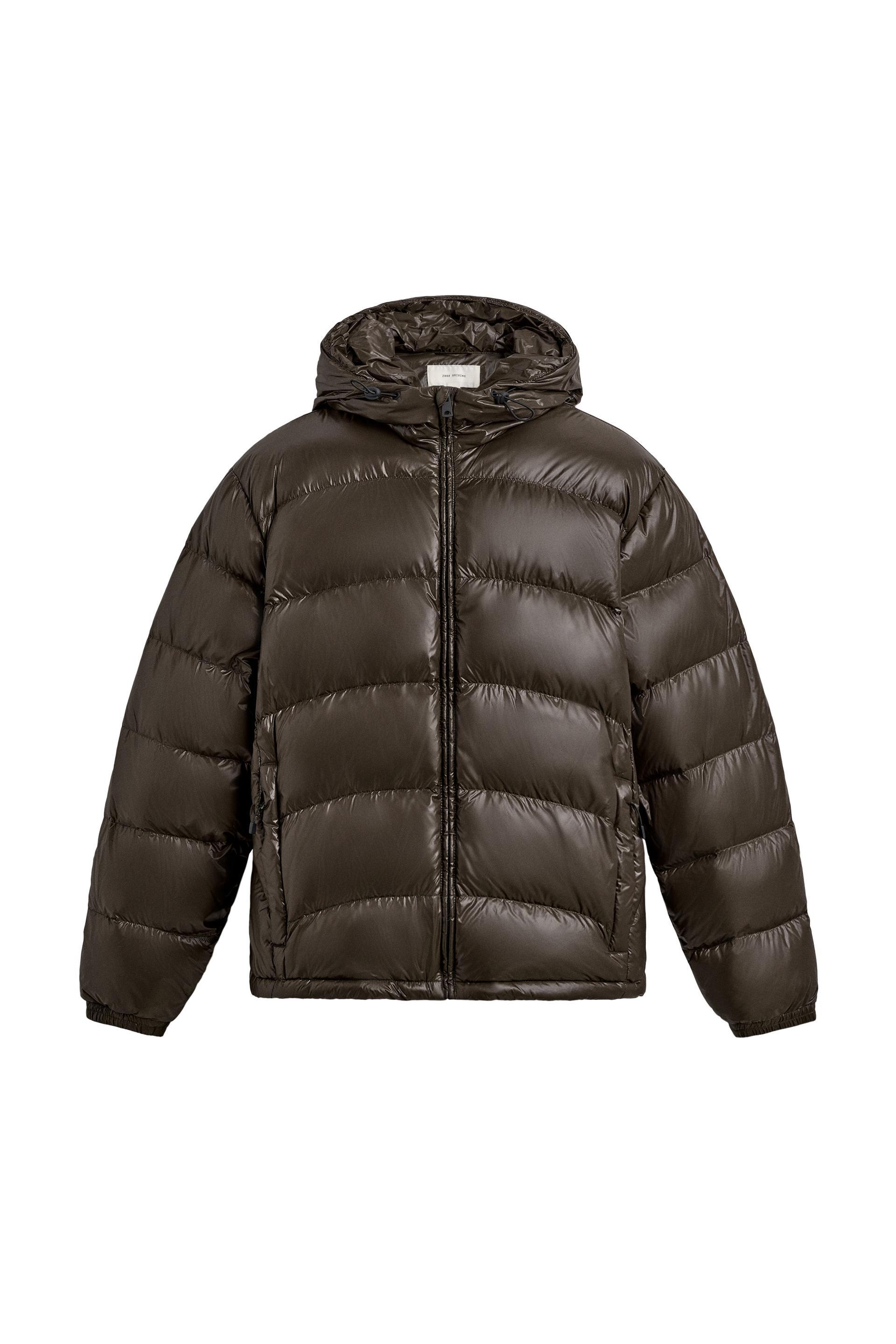 80% DOWN - 20% FEATHER WATER REPELLENT PUFFER JACKET ORIGINS by ZARA