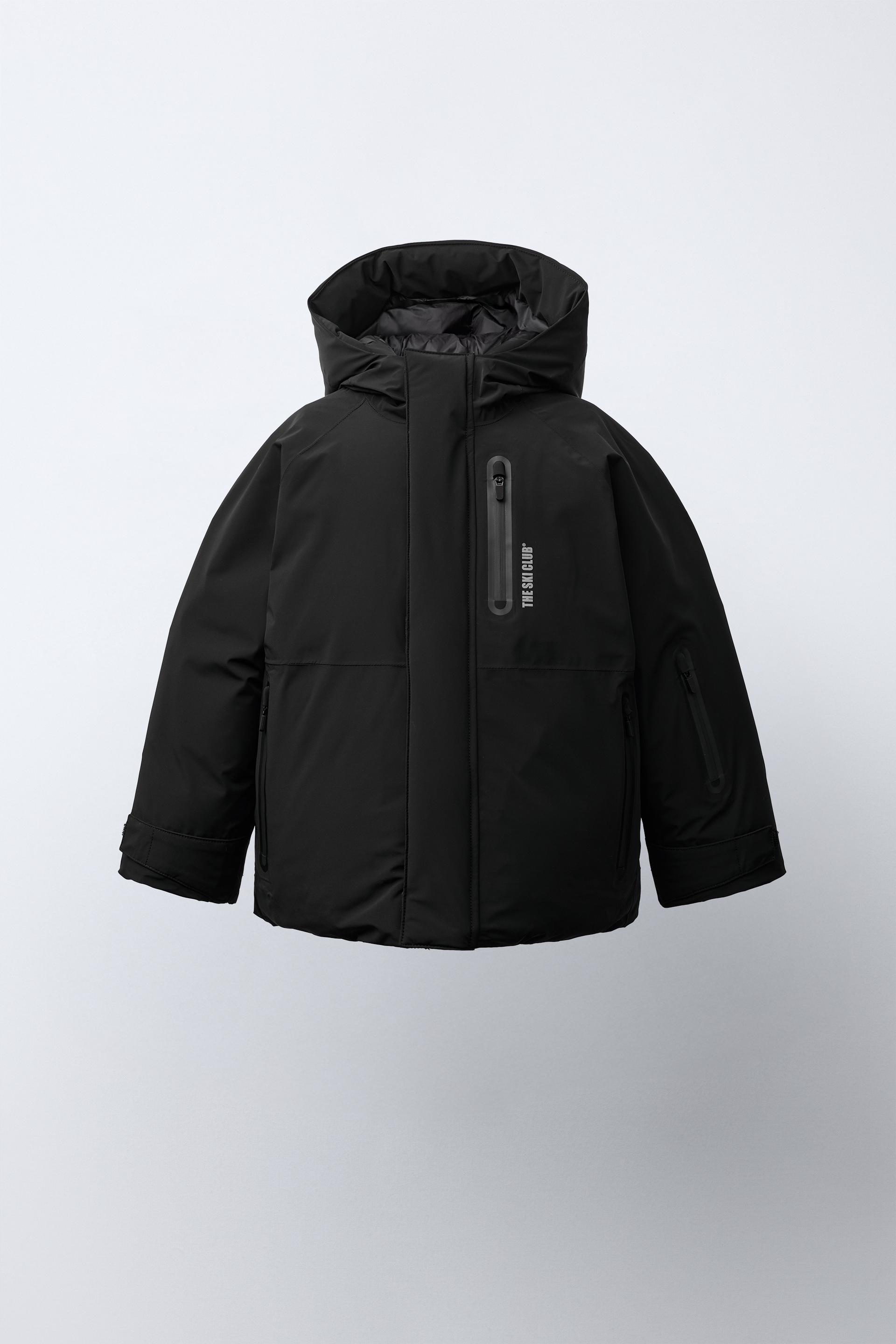 80% DOWN AND 20% FEATHER WATER-RESISTANT AND WINDPROOF RECCO® SYSTEM SKI COLLECTION DOWN JACKET by ZARA