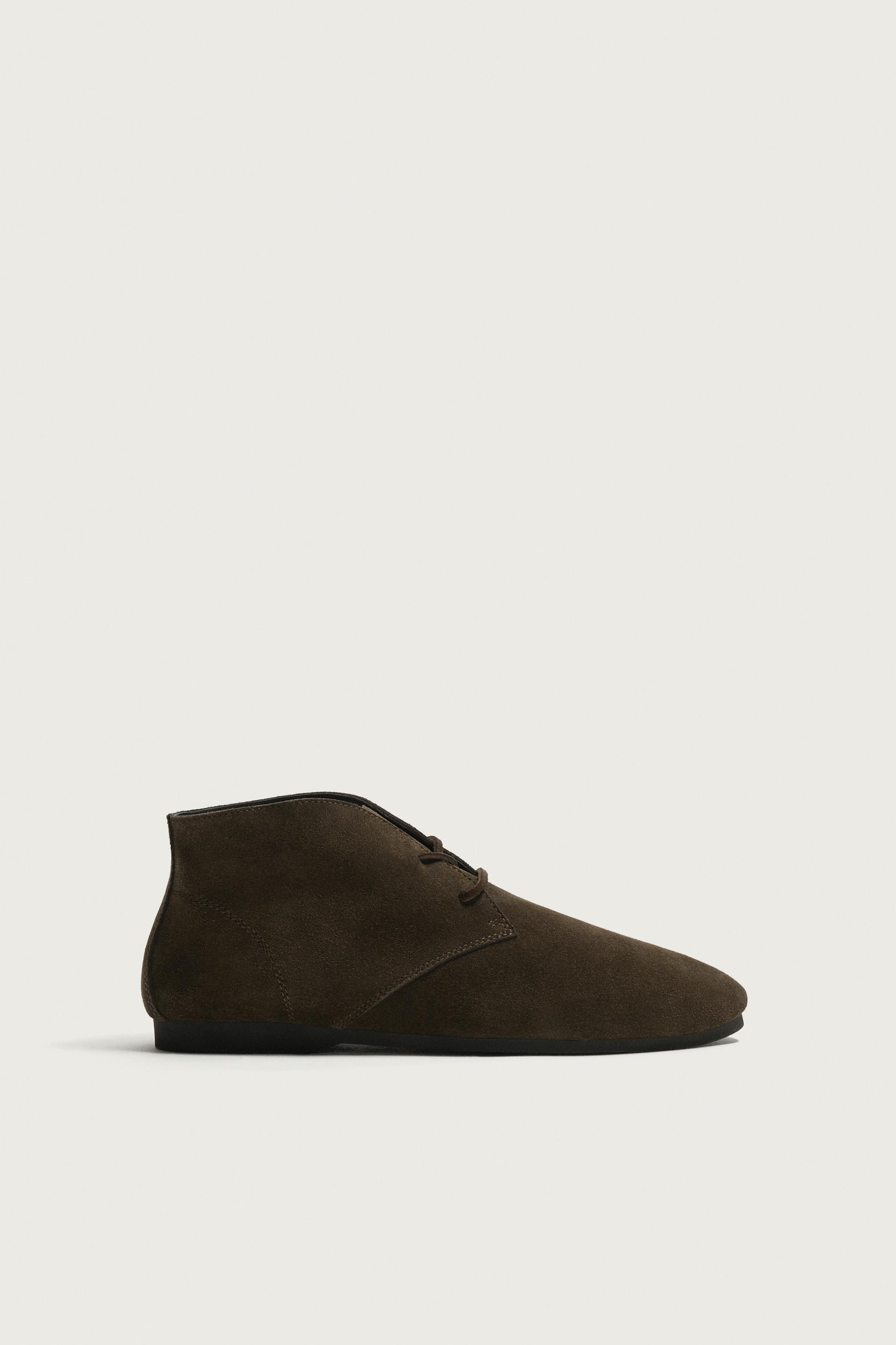 AARON LEVINE X ZARA LEATHER BOOTS by ZARA