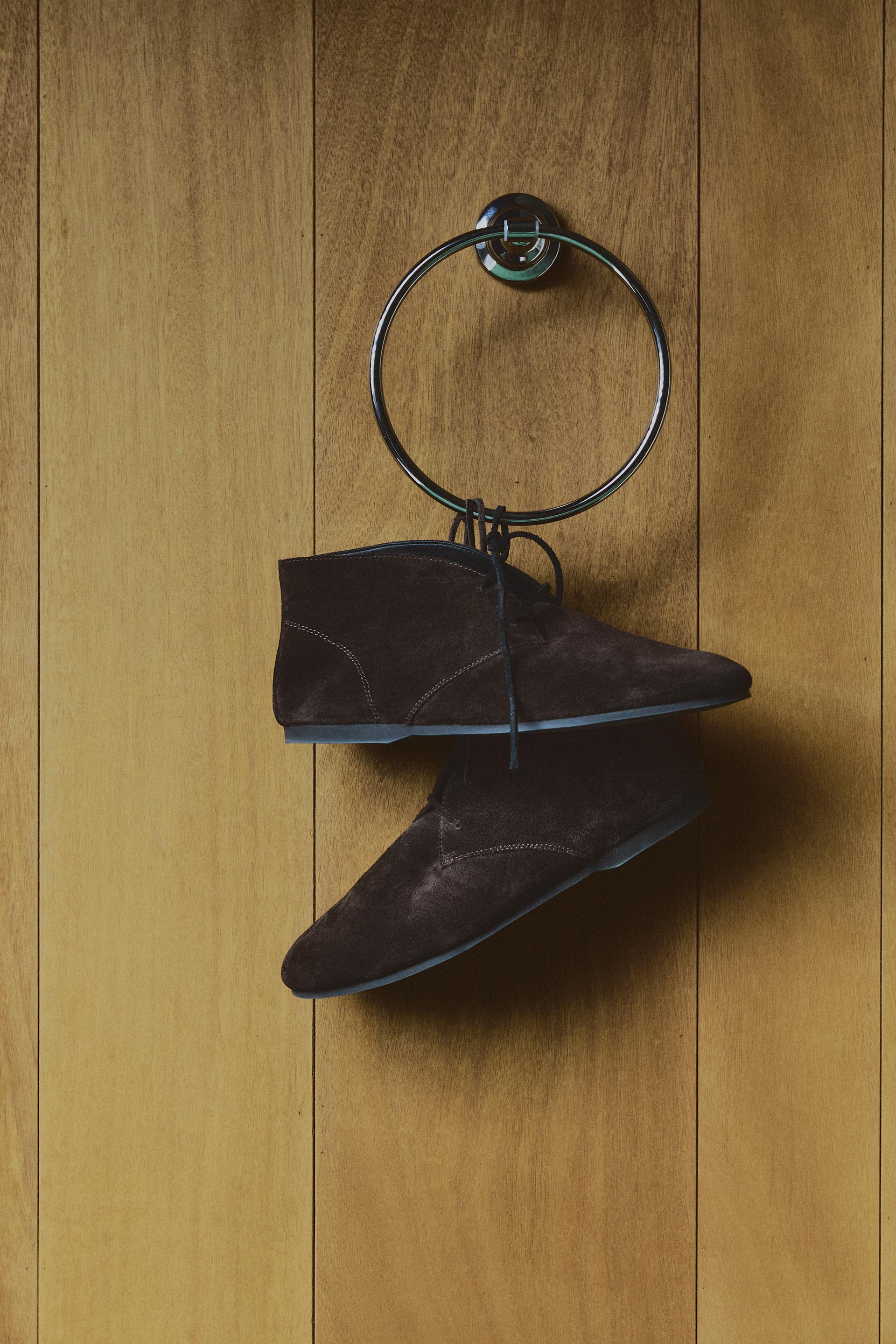 AARON LEVINE X ZARA LEATHER BOOTS by ZARA