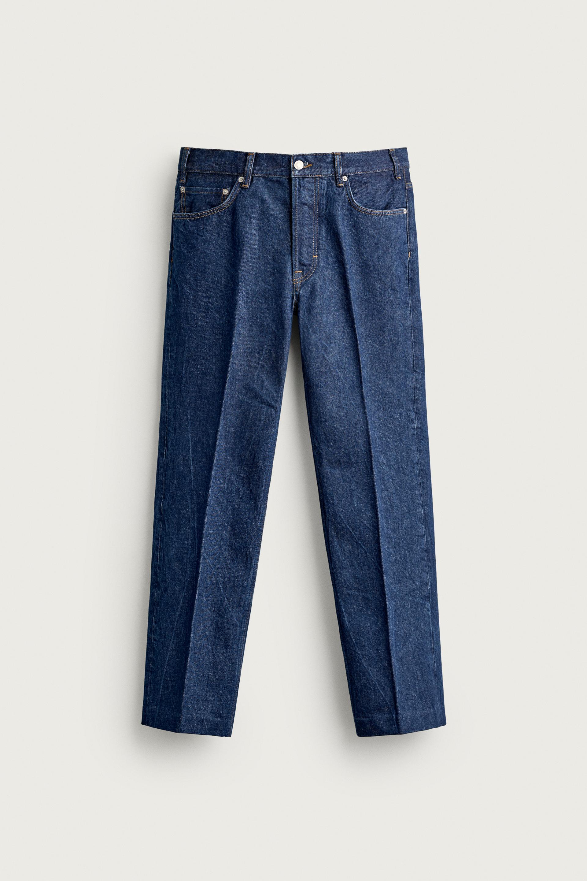 AARON LEVINE X ZARA PRESSED BOOTCUT JEANS by ZARA