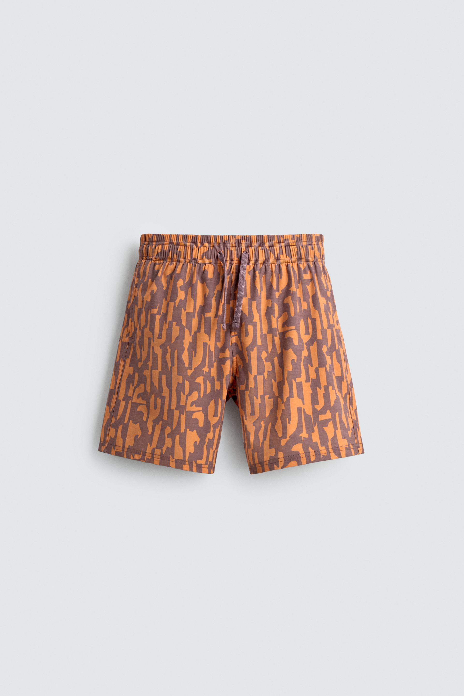 ABSTRACT PRINT LONG SWIMSUIT by ZARA