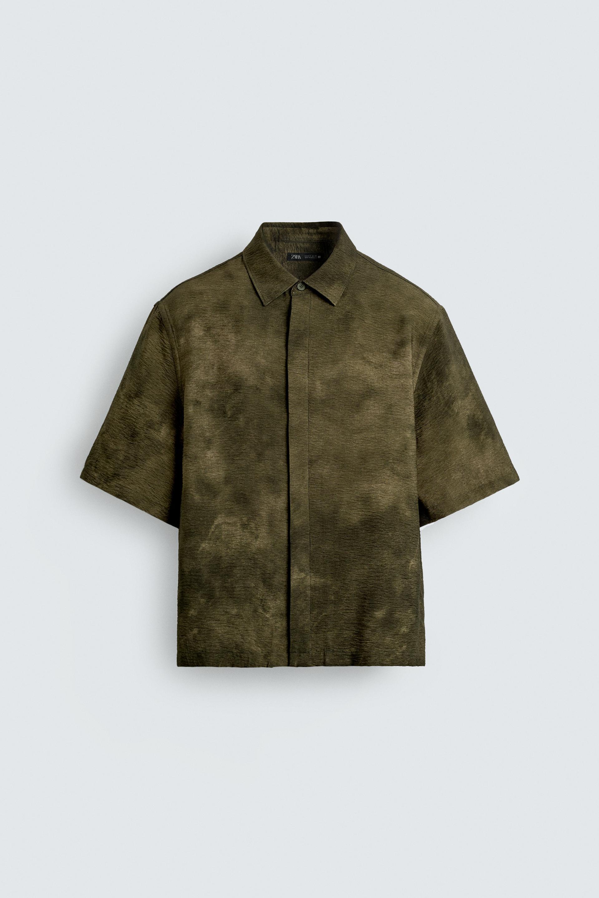 ABSTRACT PRINT RELAXED FIT SHIRT by ZARA