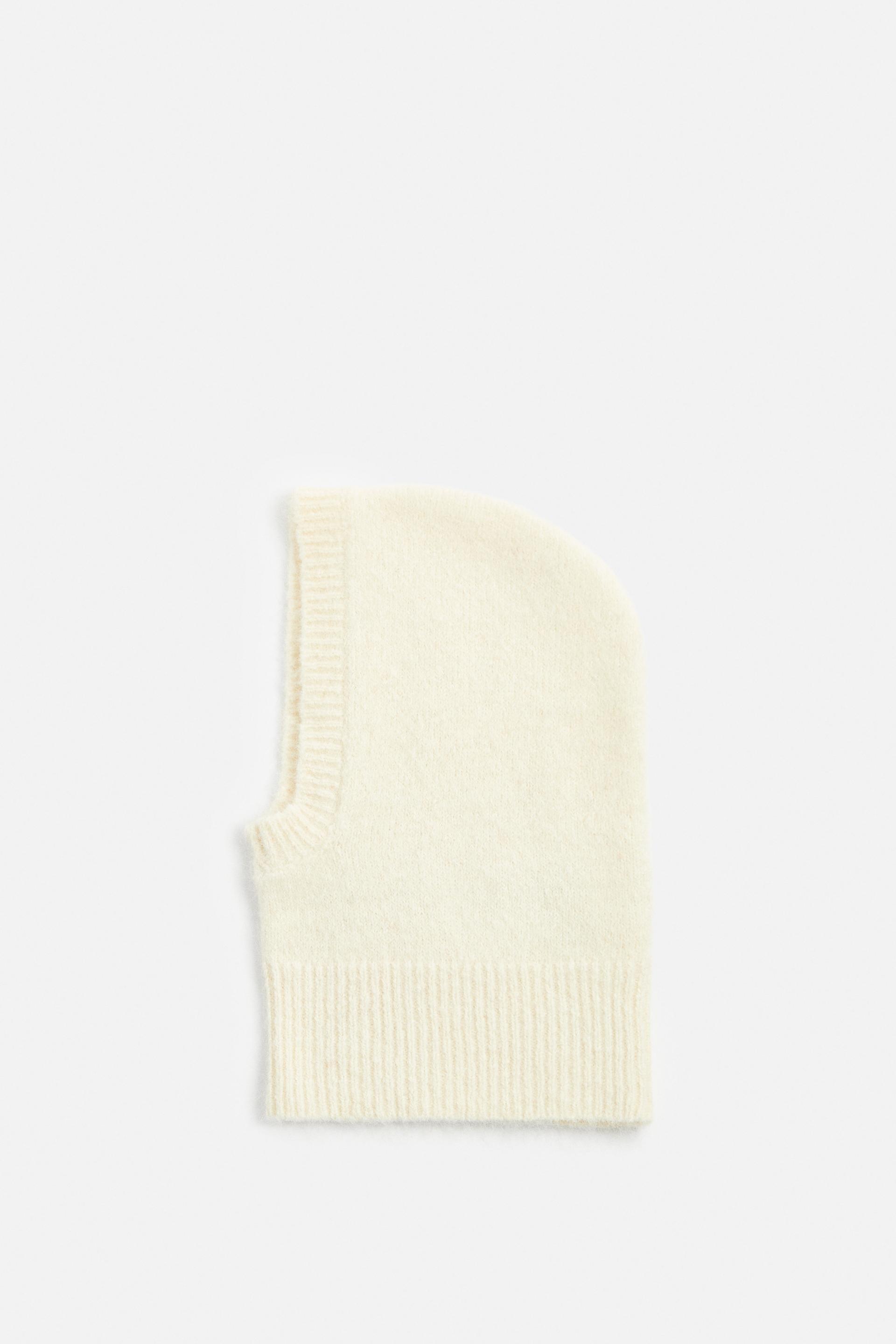 ALPACA BLEND KNIT BALACLAVA by ZARA