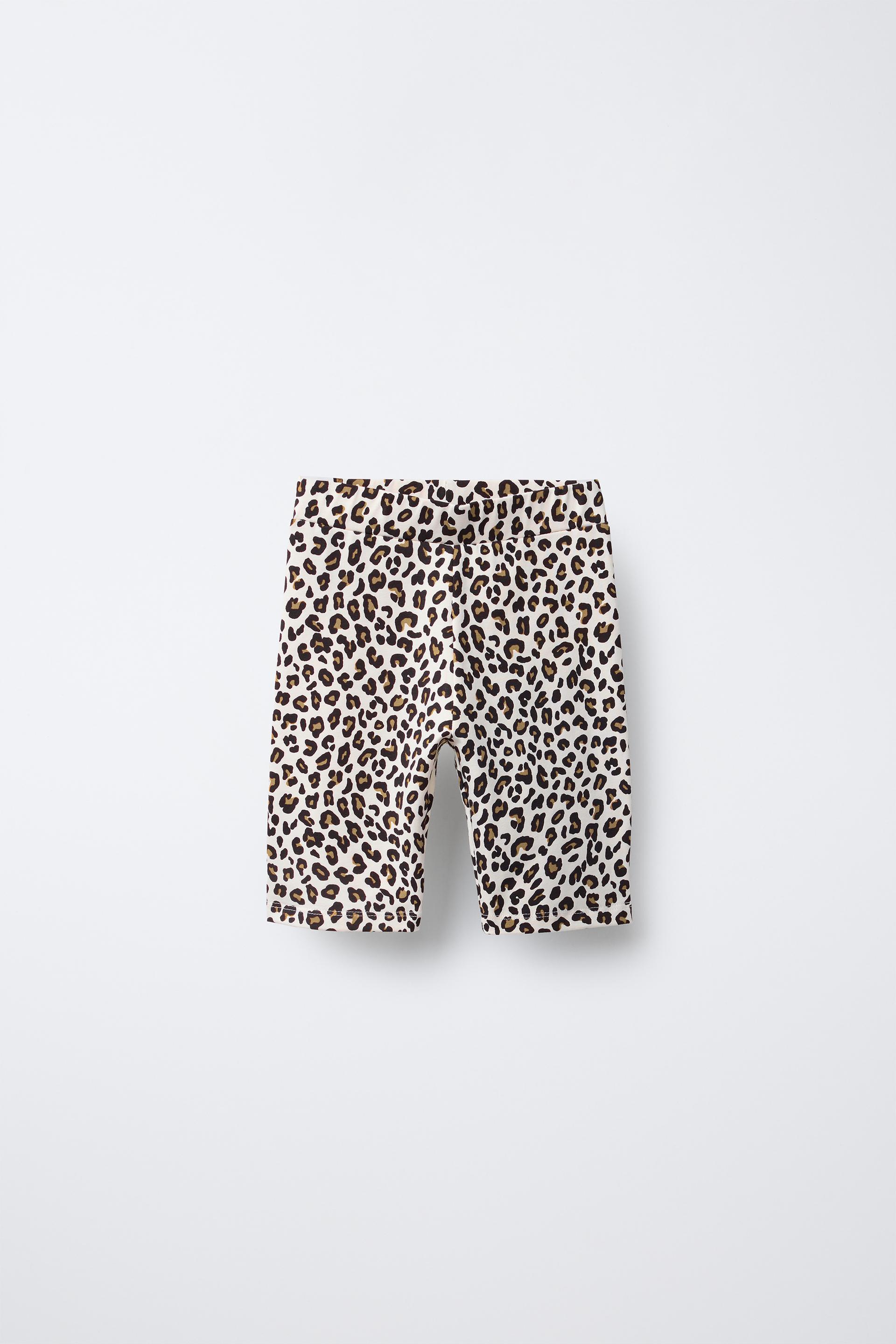 ANIMAL PRINT BIKER LEGGINGS by ZARA