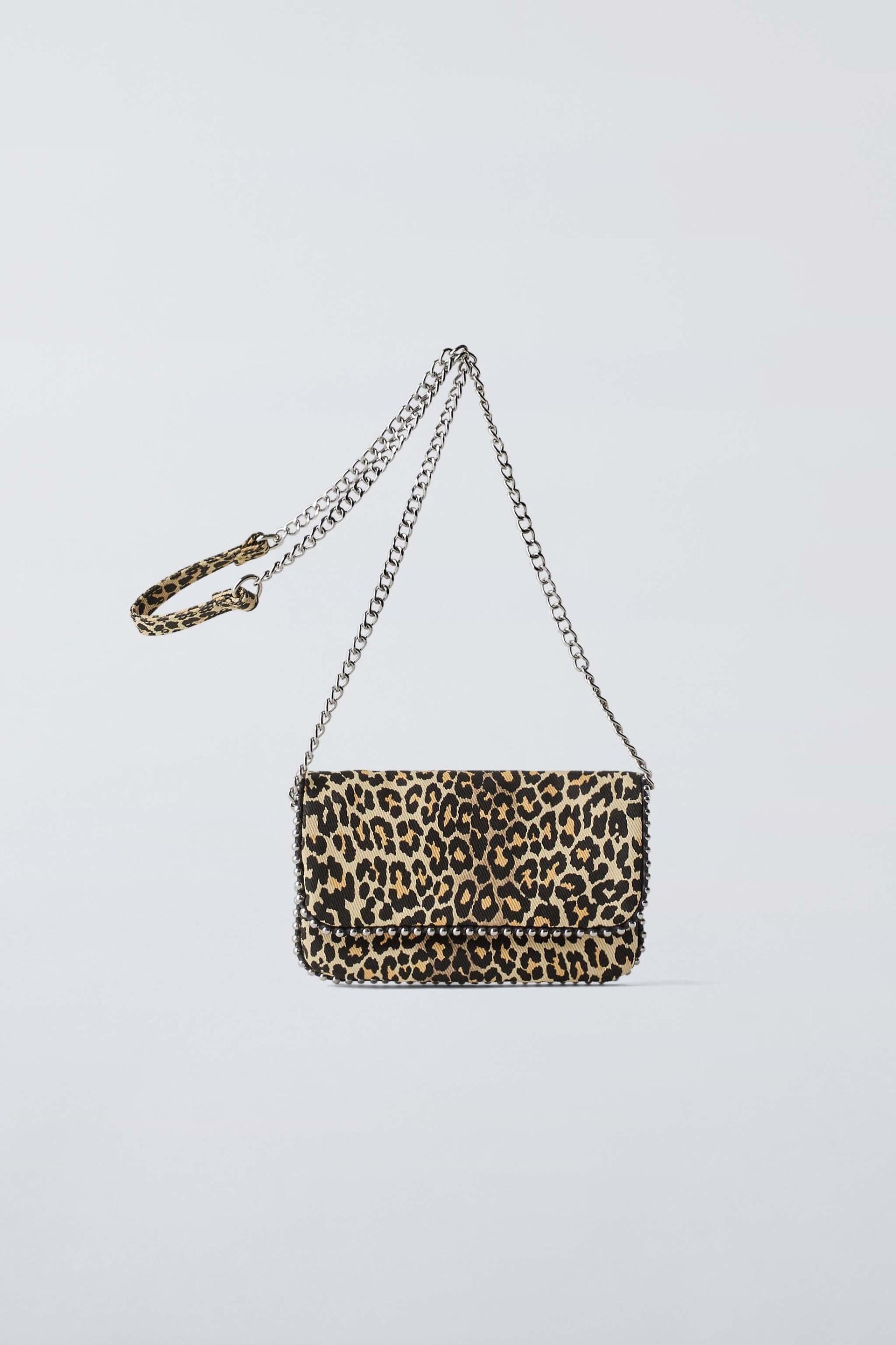 ANIMAL PRINT CROSSBODY BAG by ZARA