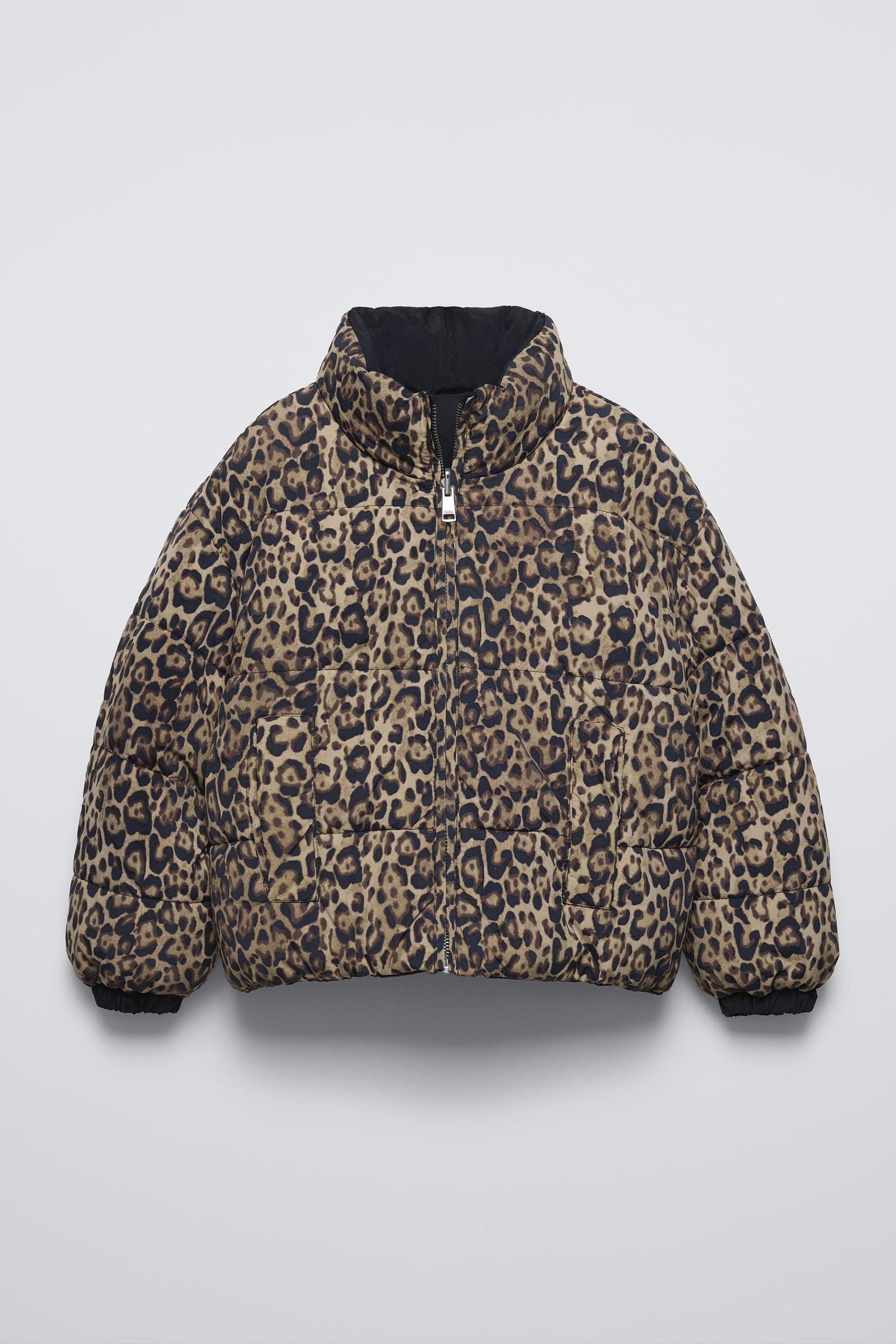 ANIMAL PRINT REVERSIBLE JACKET by ZARA