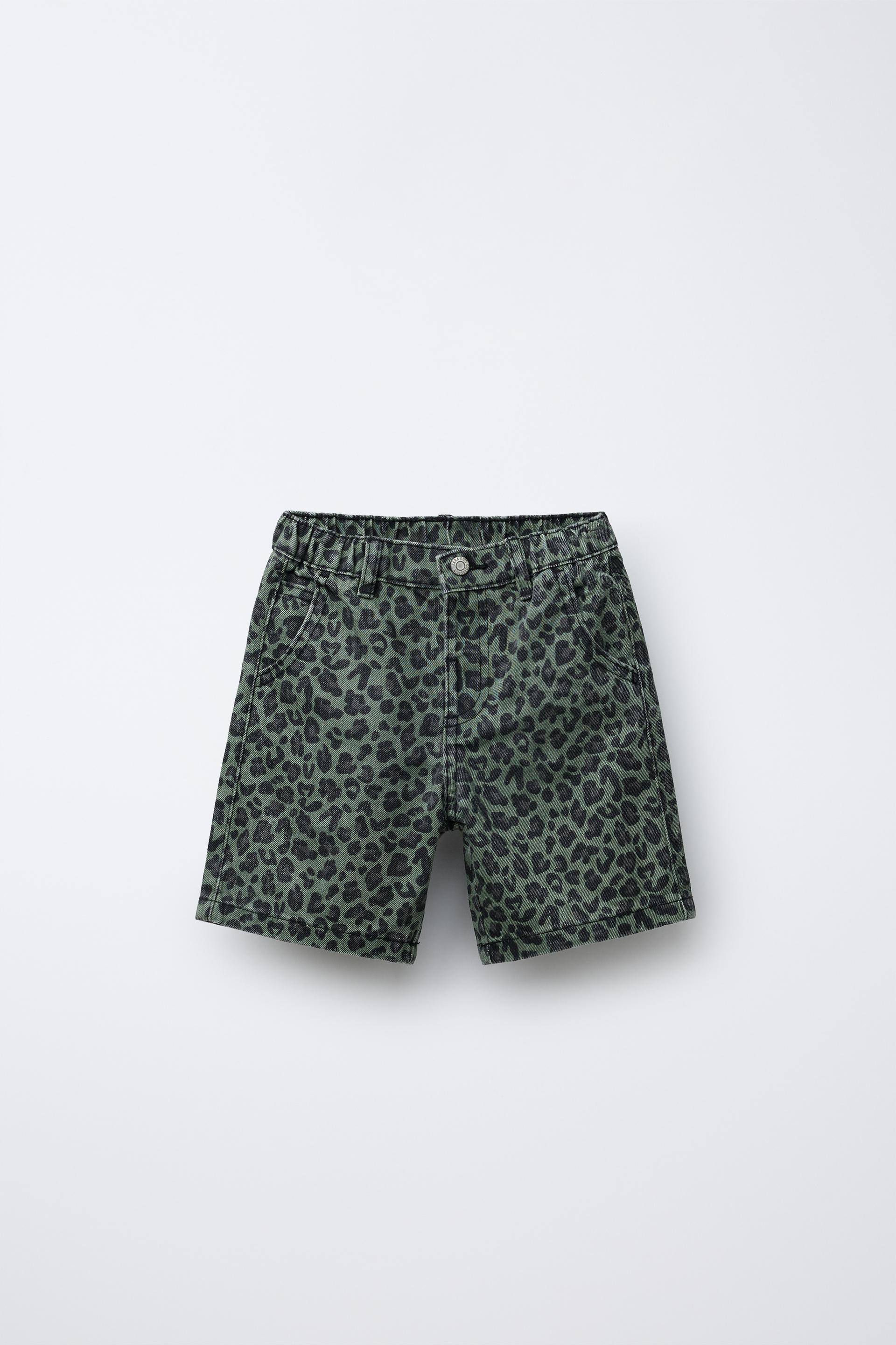 ANIMAL PRINT SHORTS by ZARA