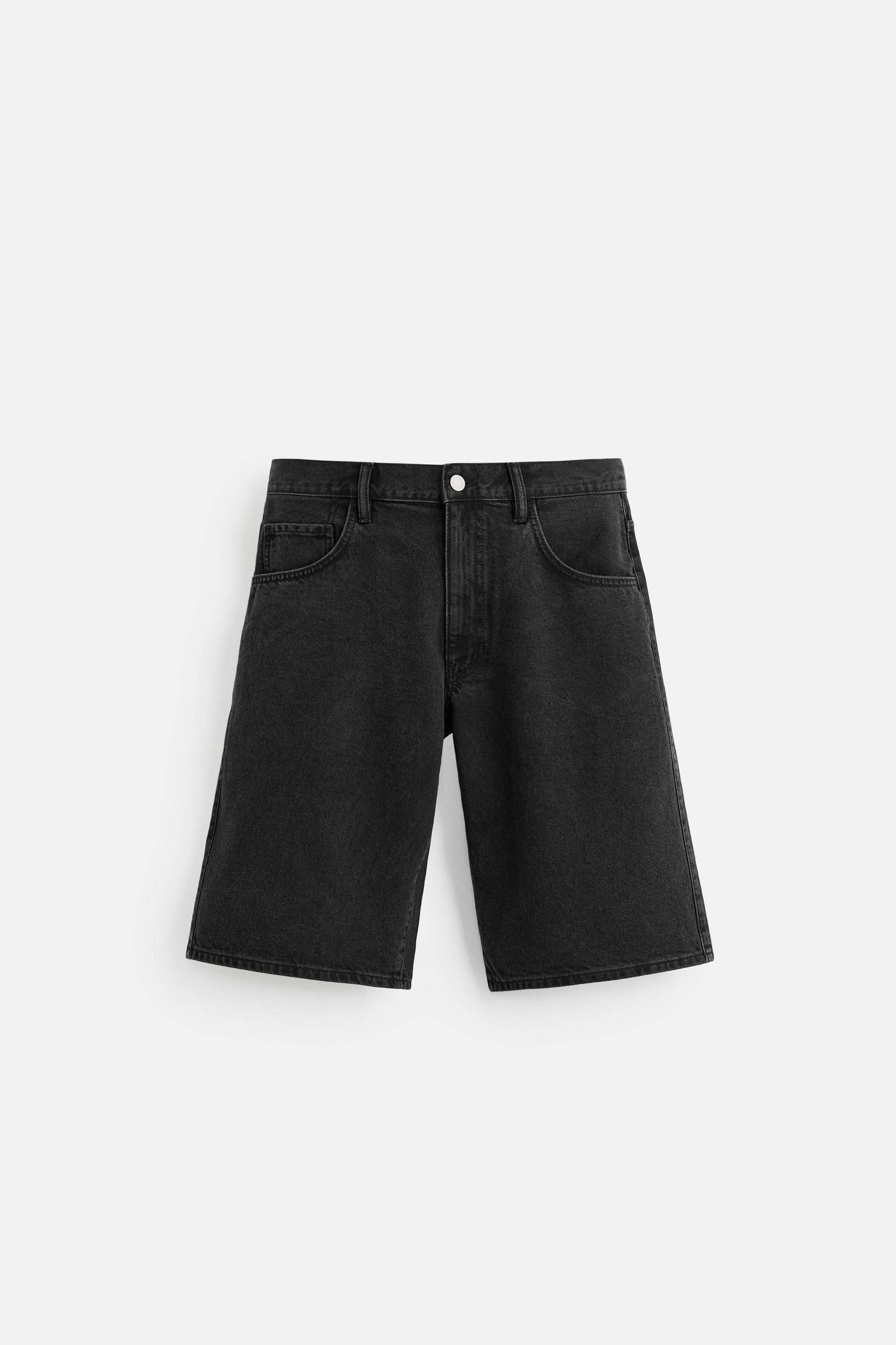 BAGGY FIT DENIM SHORTS by ZARA
