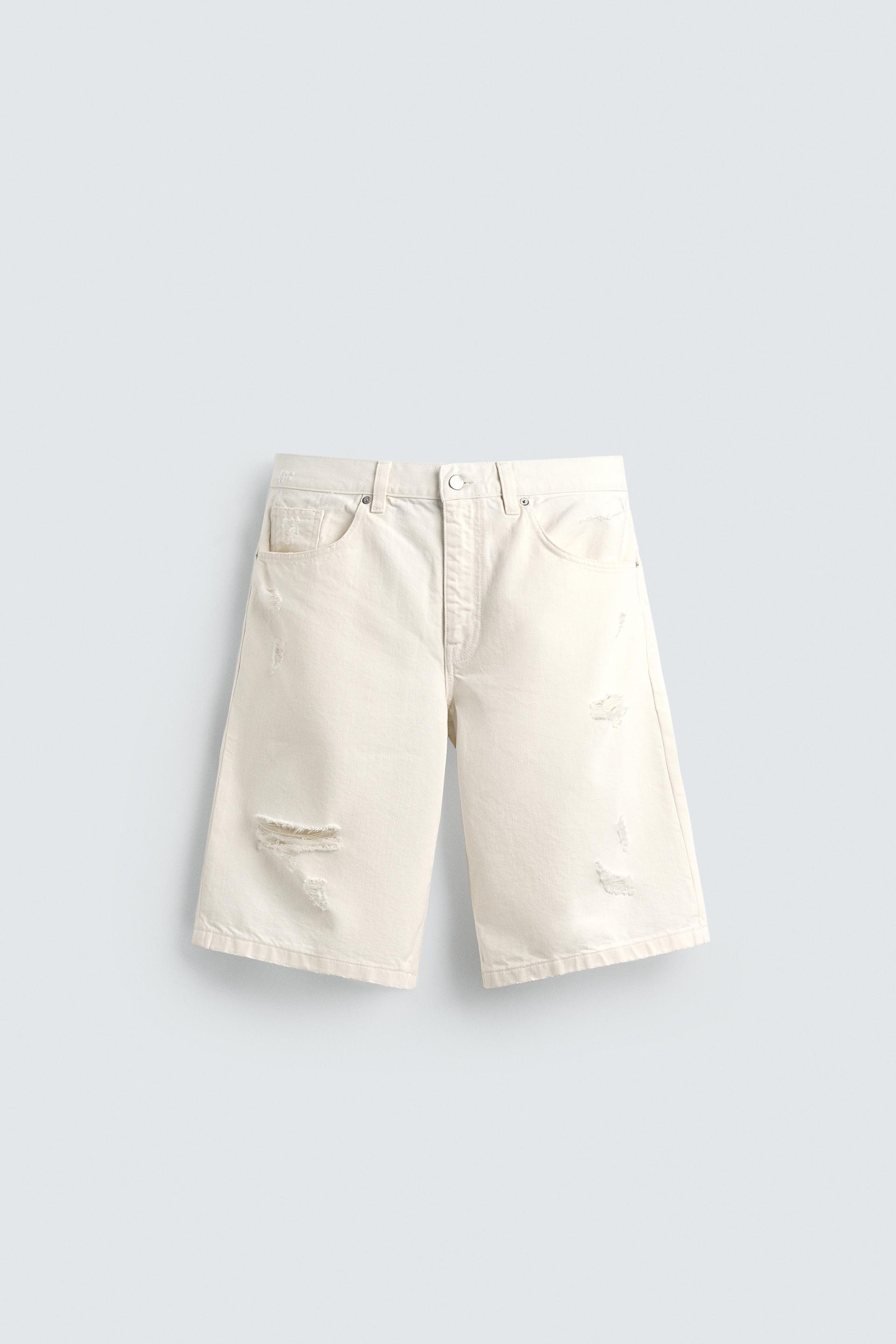 BAGGY FIT DENIM SHORTS by ZARA