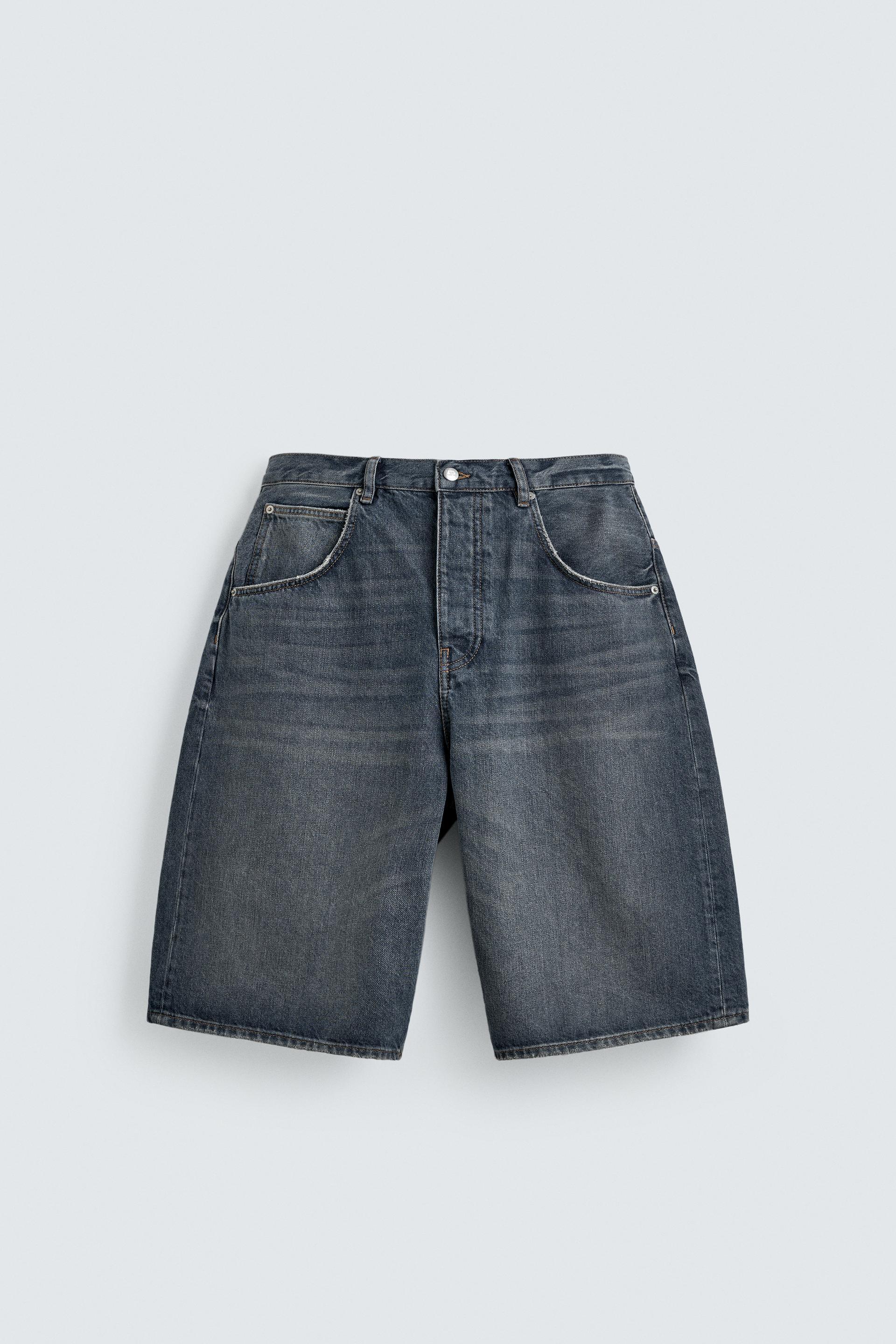 BAGGY FIT DENIM SHORTS by ZARA