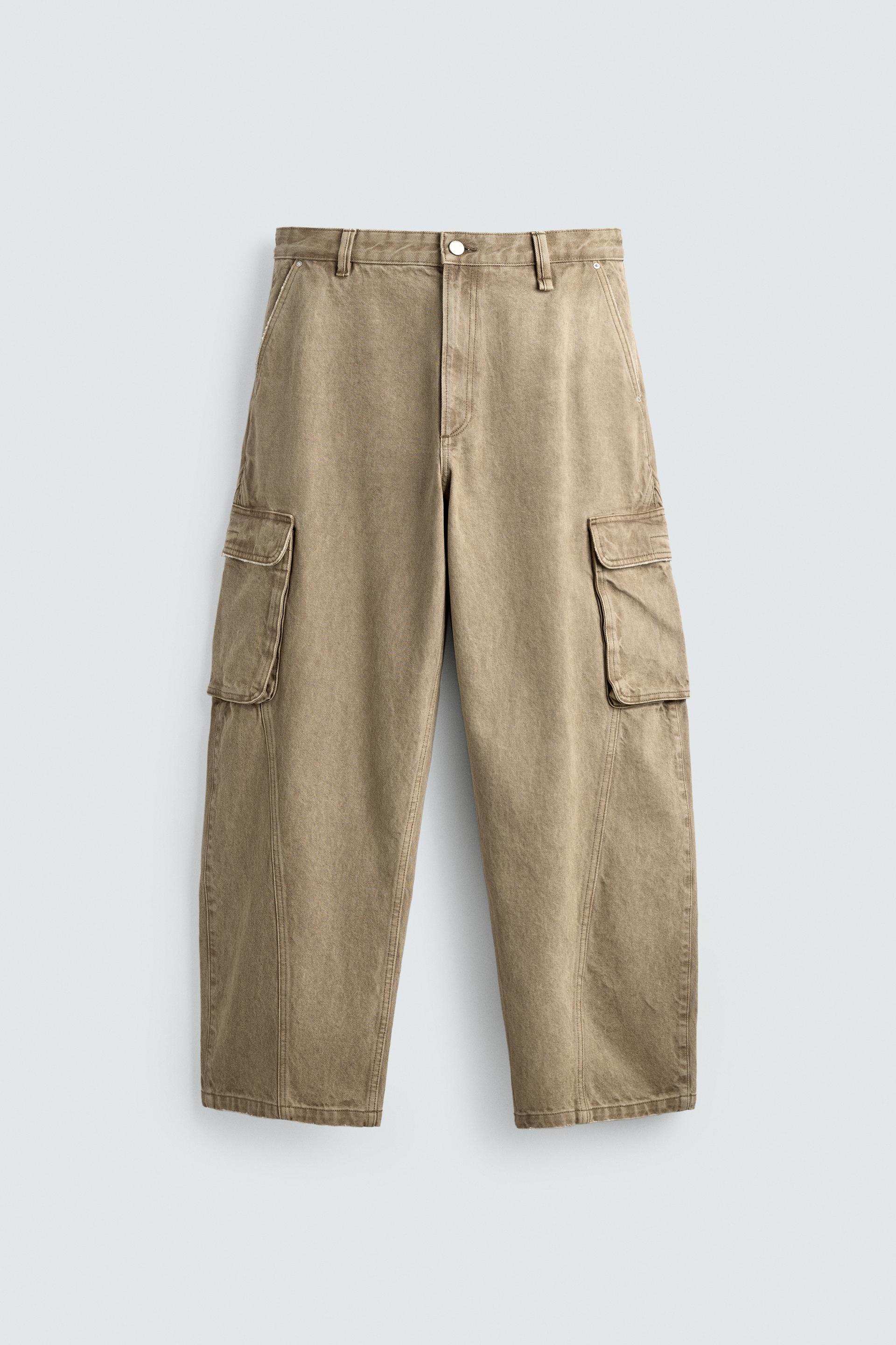 BALLOON FIT CARGO PANTS by ZARA
