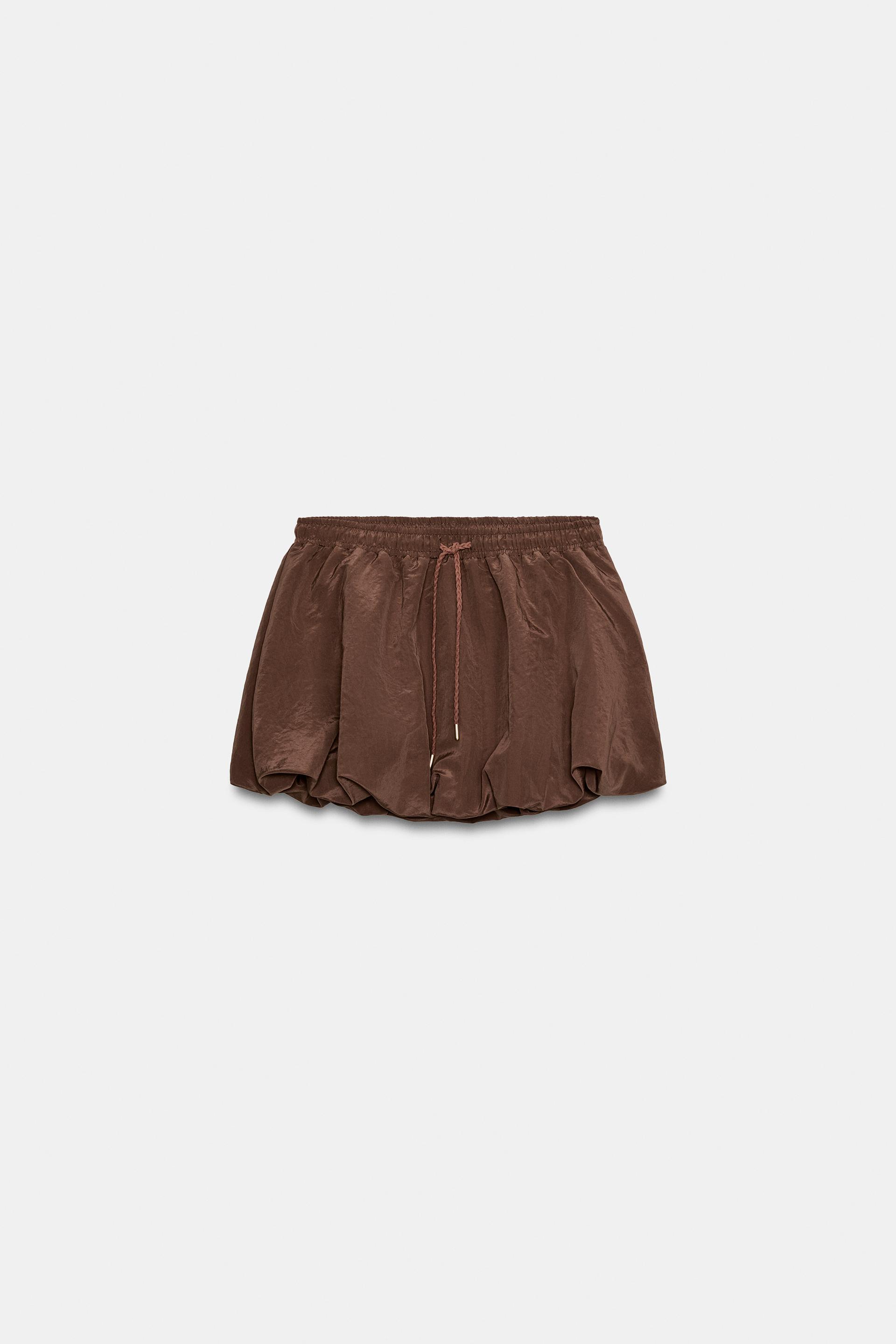 BALLOON SKORT by ZARA