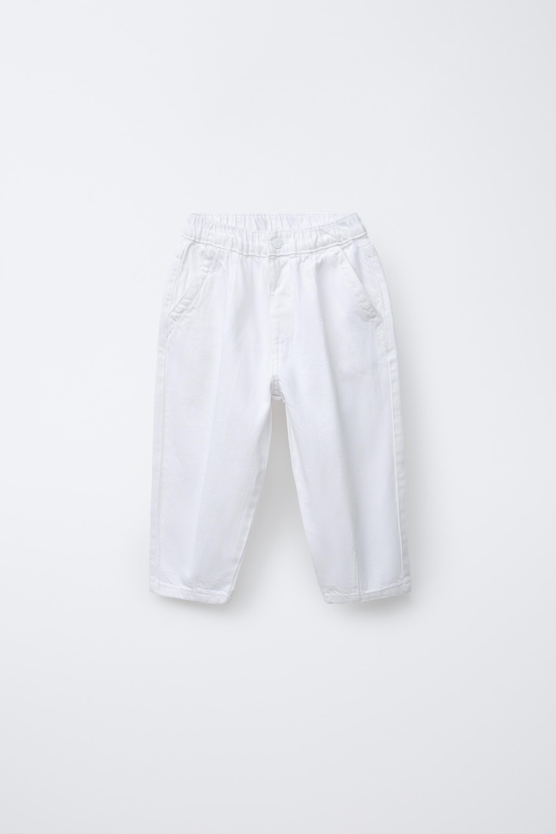 BALLOON TWILL PANTS by ZARA