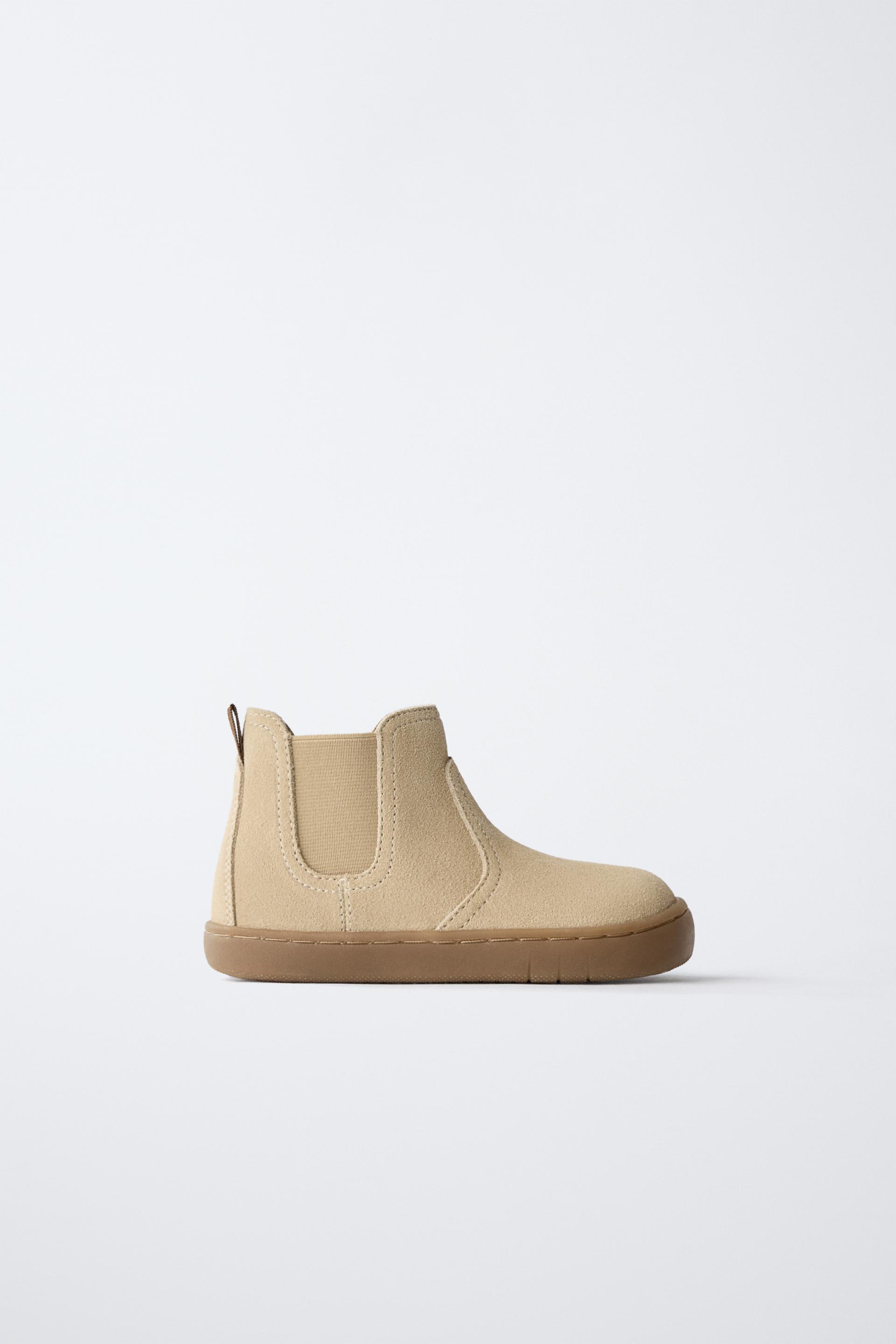 BAREFOOT LEATHER BOOTS by ZARA