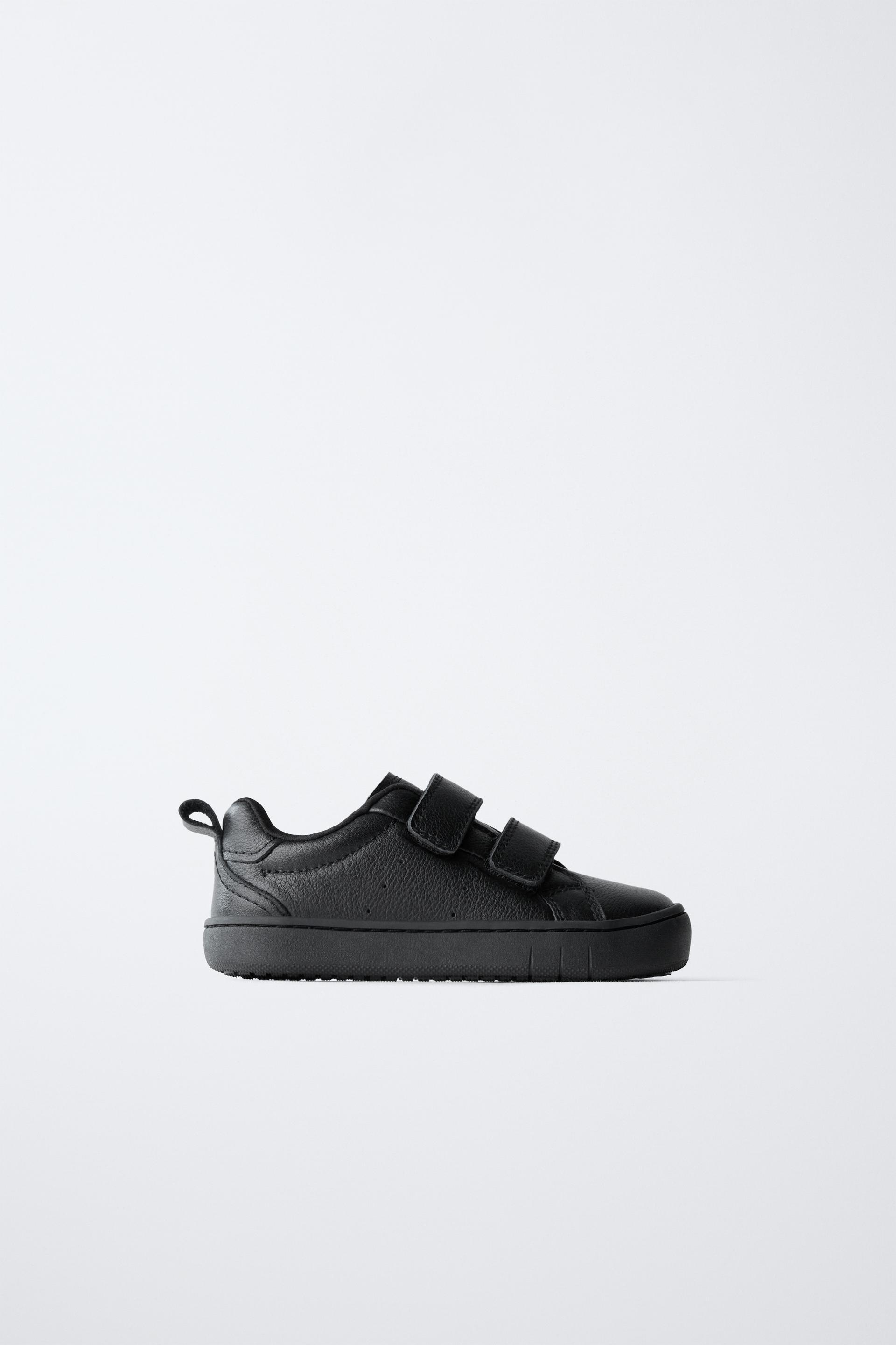 BAREFOOT LEATHER SNEAKERS by ZARA