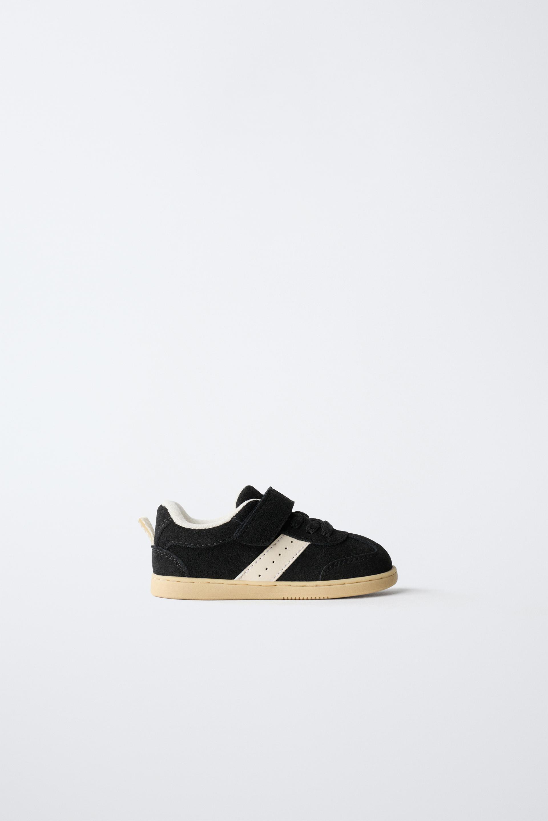 BAREFOOT LEATHER SNEAKERS by ZARA
