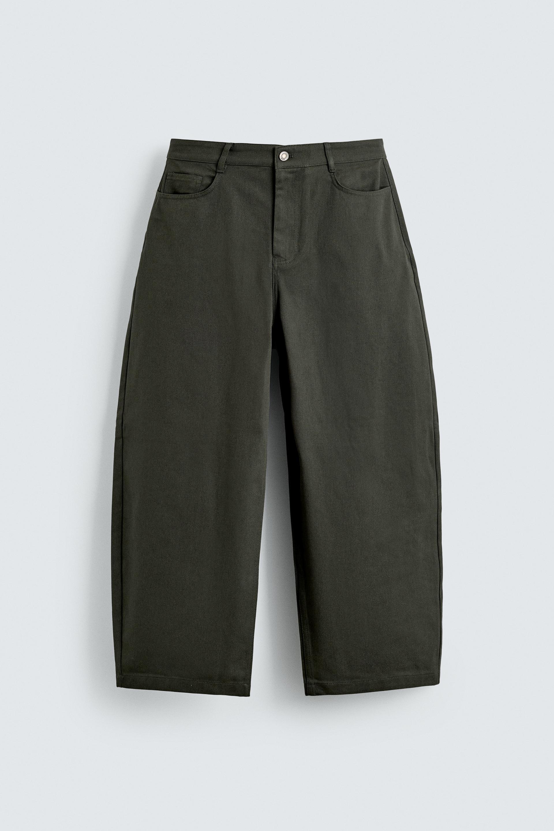 BARREL FIT PANTS by ZARA