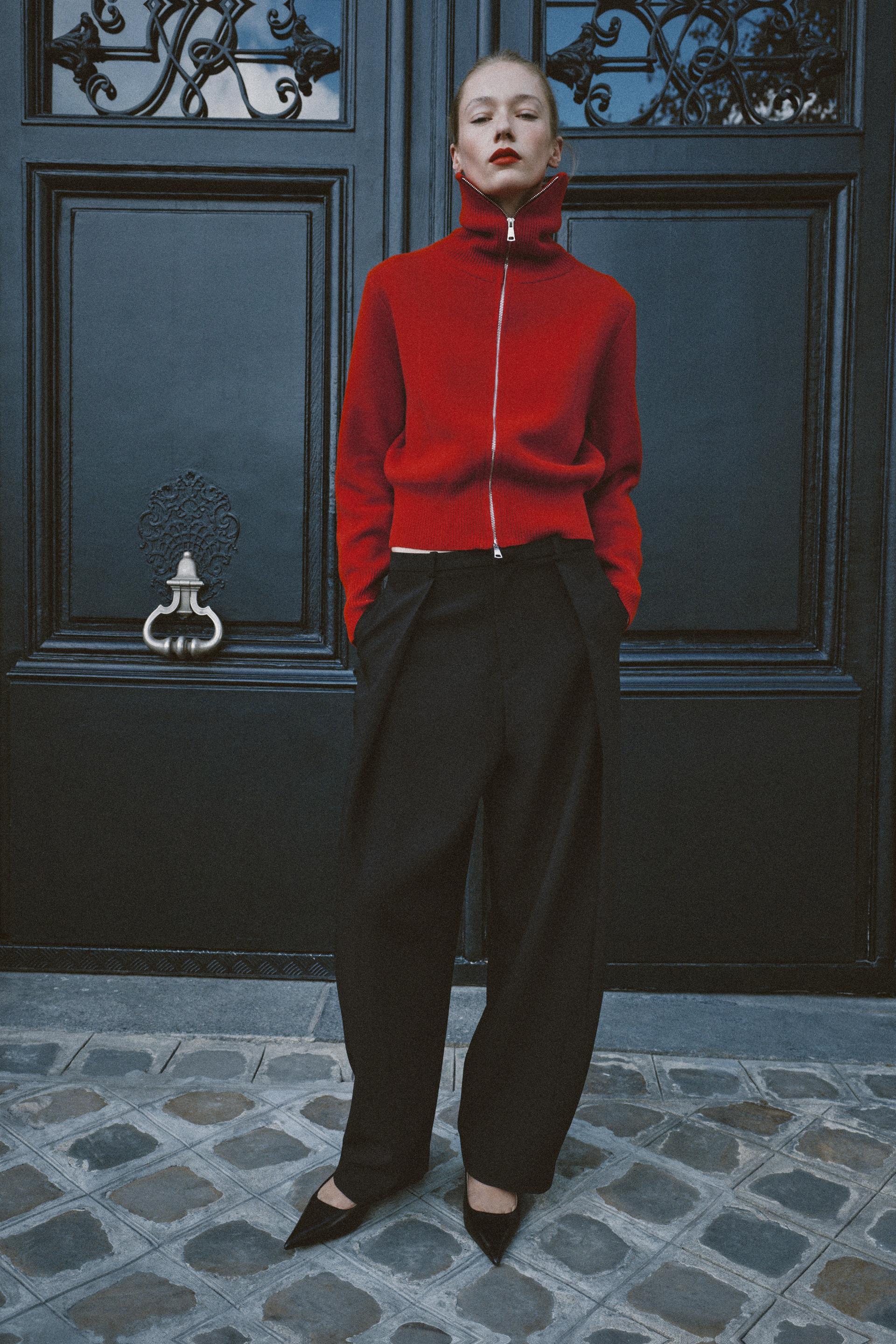 BARREL PANTS WITH DARTS by ZARA