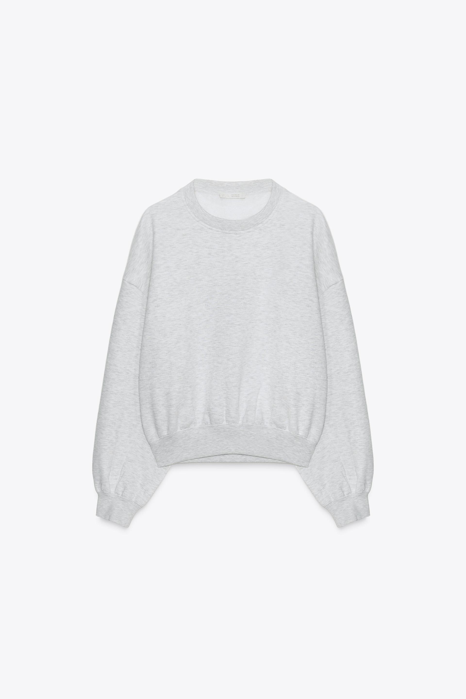 BASIC FLEECE SWEAT-SHIRT by ZARA