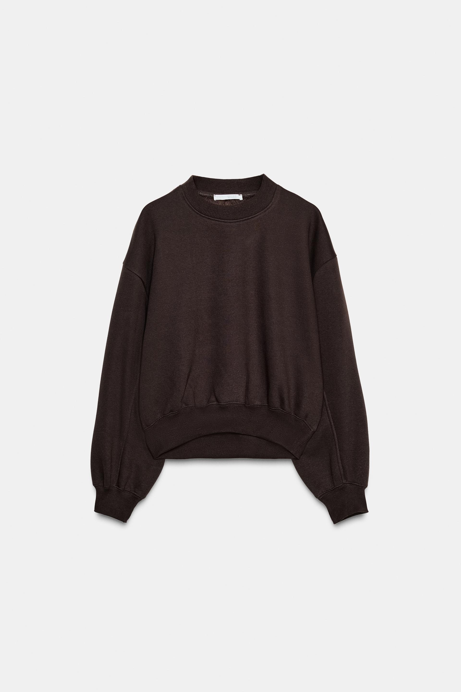 BASIC FLEECE SWEAT-SHIRT by ZARA