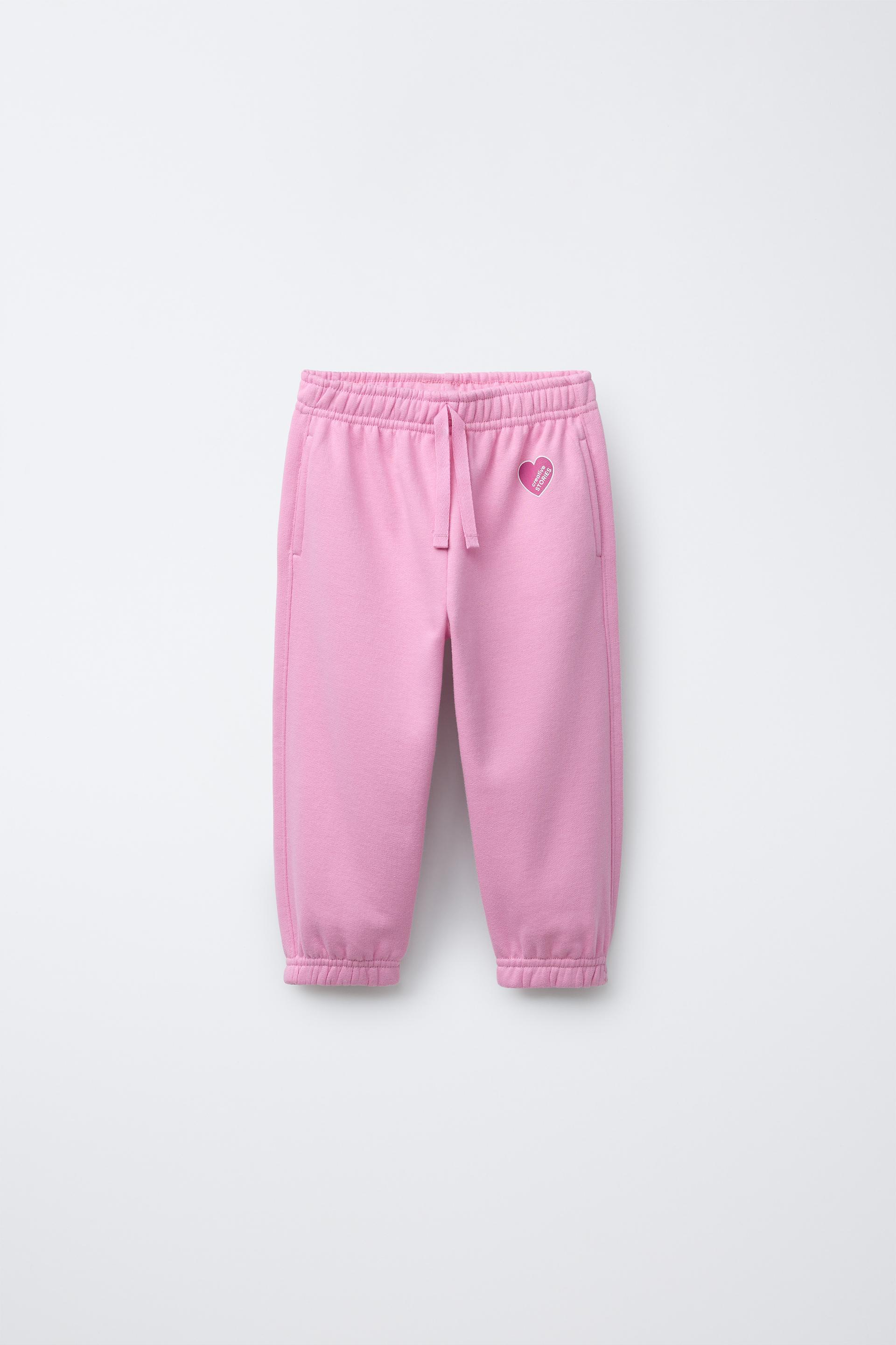 BASIC HEART JOGGER PANTS by ZARA