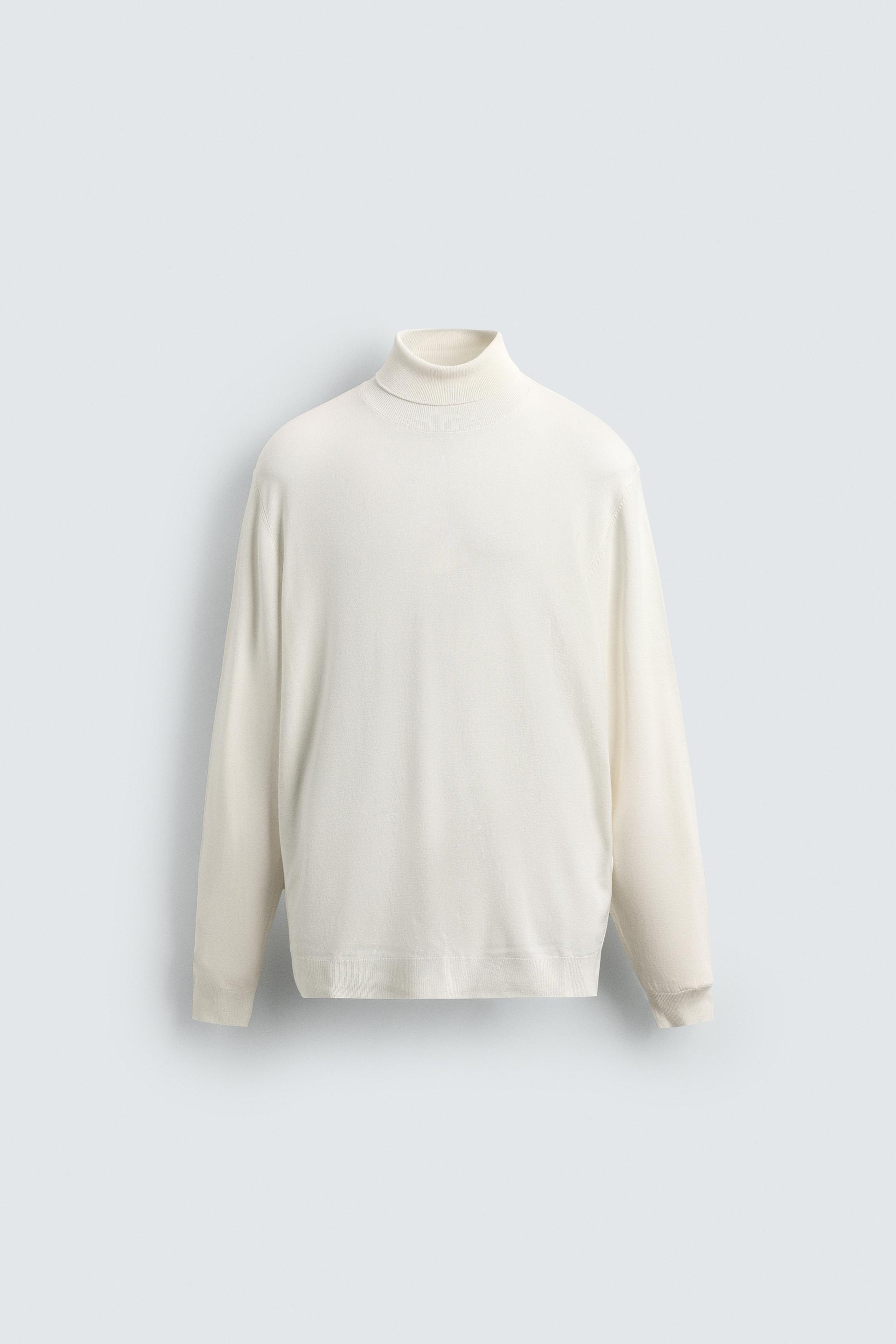BASIC HIGH NECK SWEATER by ZARA