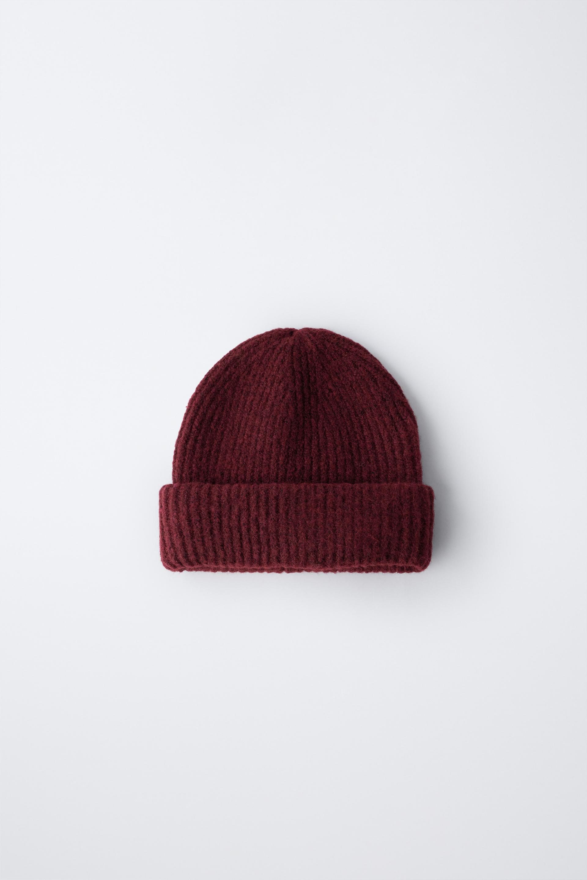 BASIC KNIT HAT by ZARA