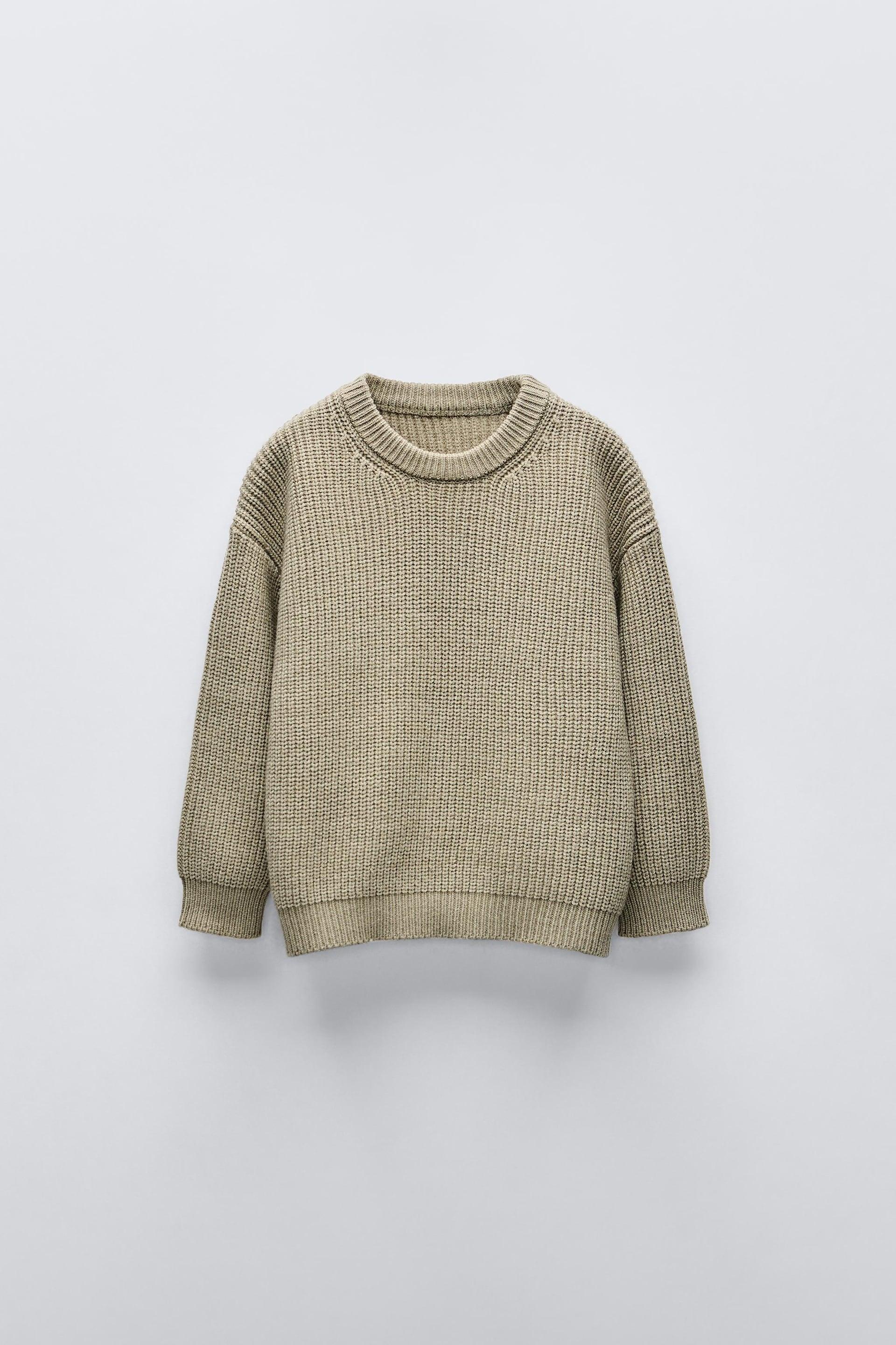 BASIC KNIT SWEATER by ZARA