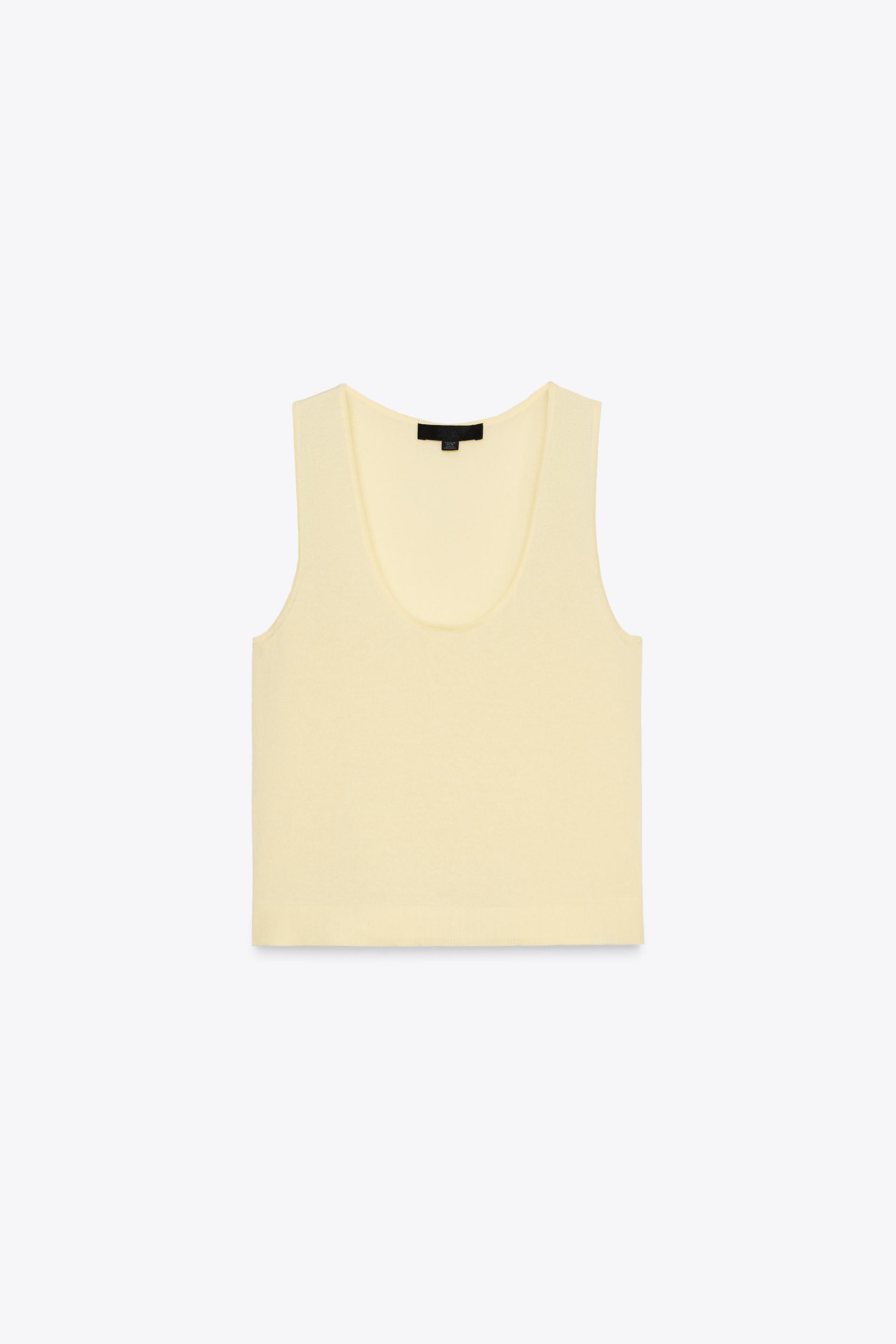 BASIC KNIT TOP by ZARA