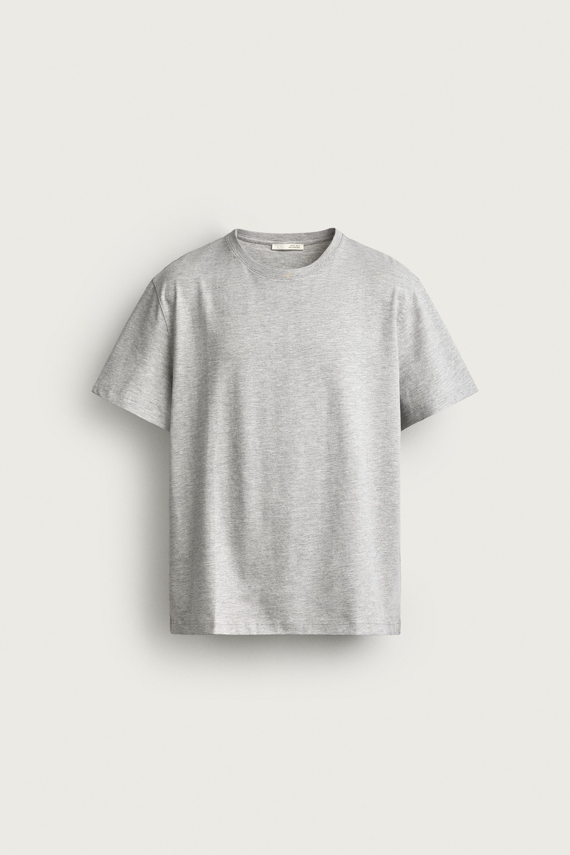 BASIC MEDIUM WEIGHT T-SHIRT /02 by ZARA