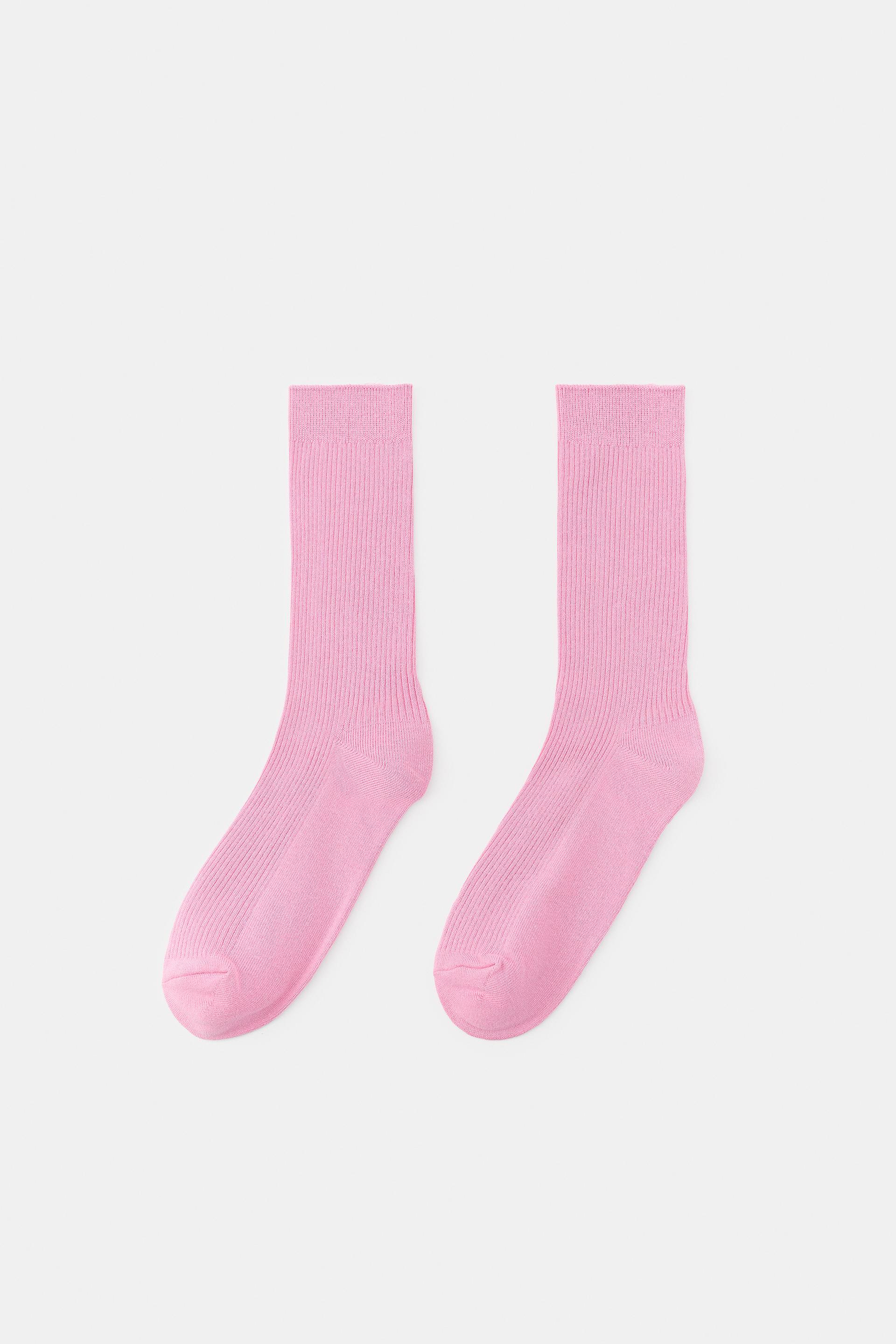 BASIC MICRO RIB SOCKS by ZARA