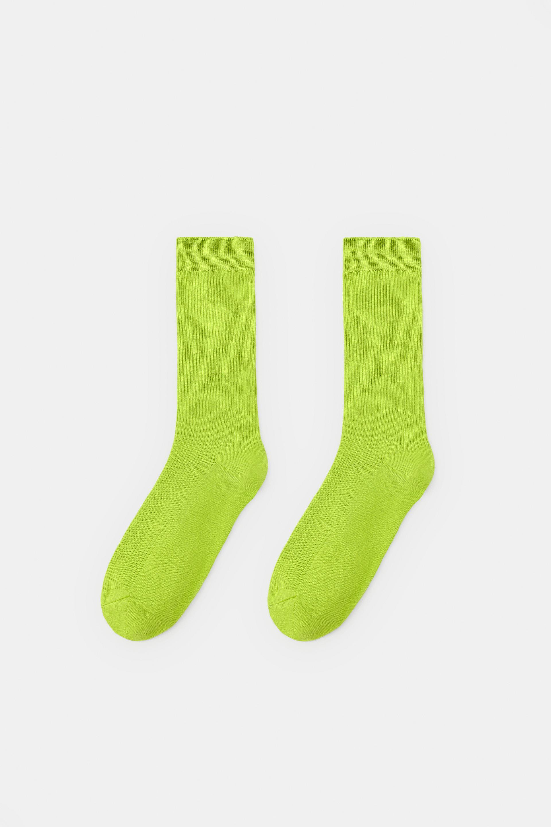 BASIC MICRO RIB SOCKS by ZARA