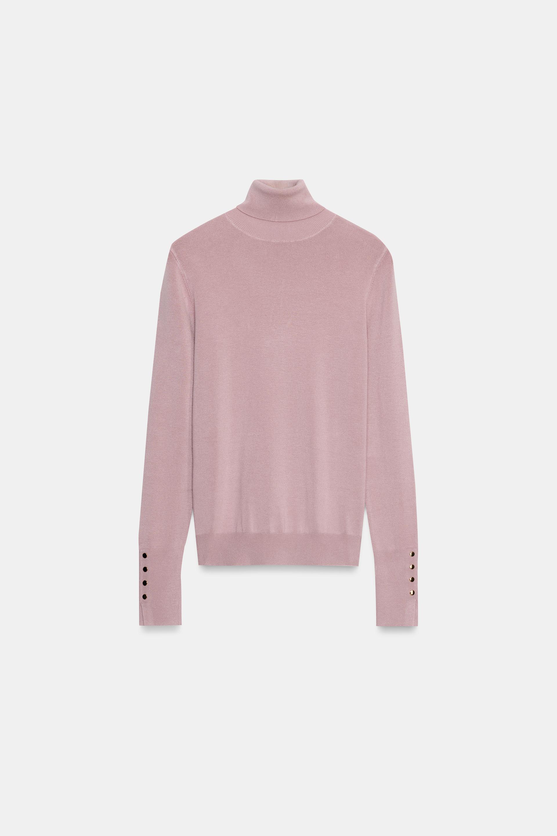 BASIC PLAIN KNIT JUMPER by ZARA
