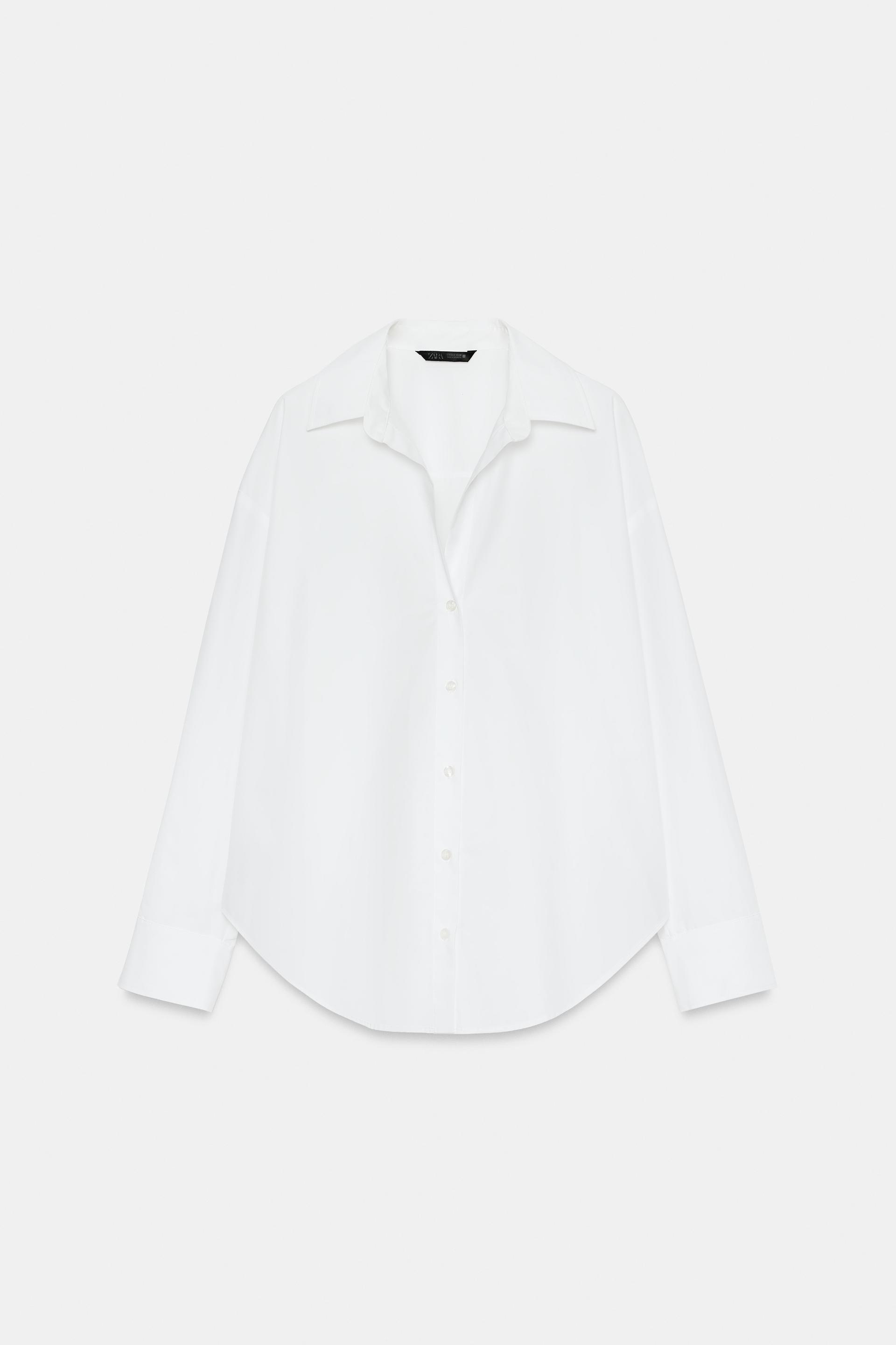BASIC POPLIN SHIRT by ZARA