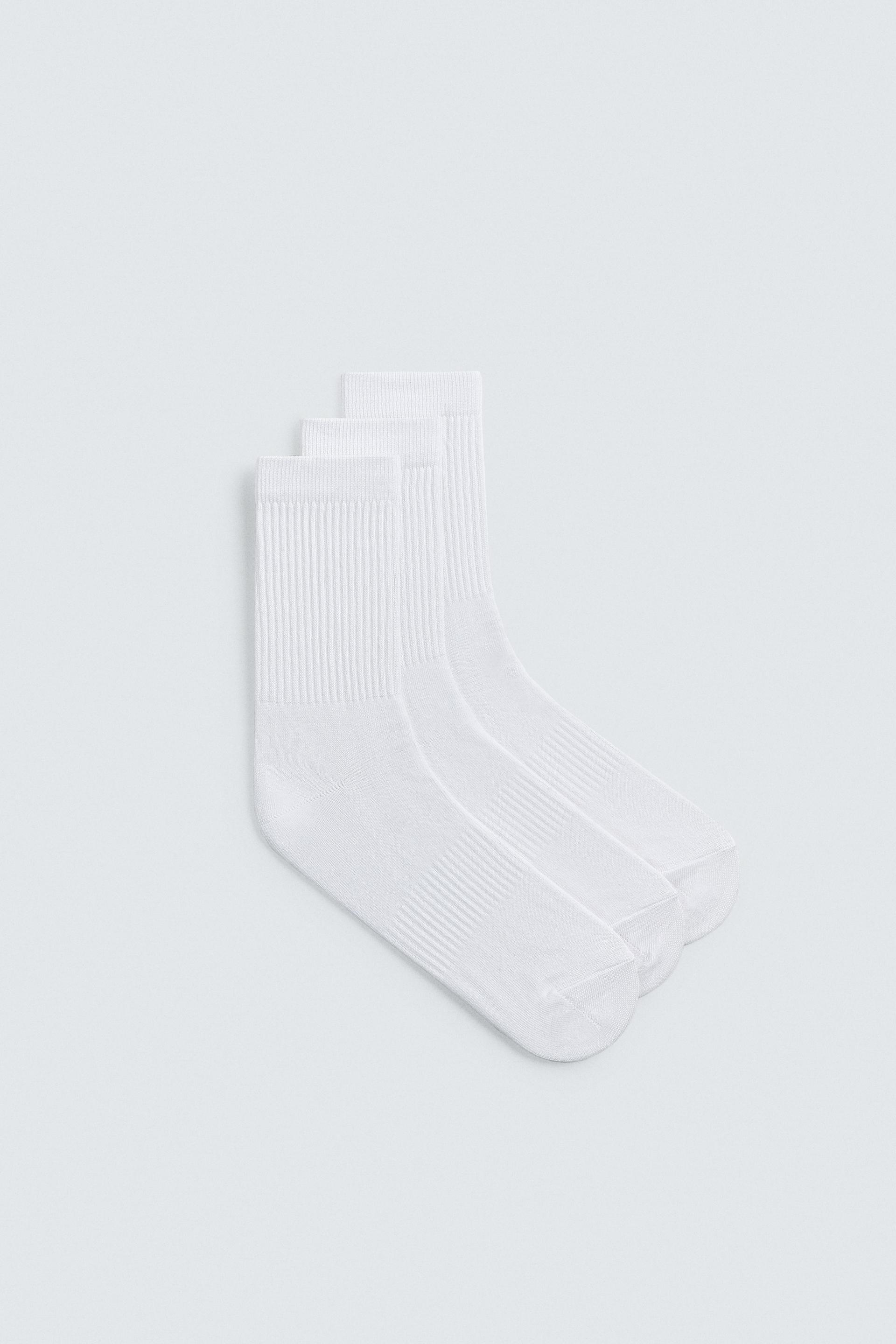 BASIC RIB SOCKS PACK 3 by ZARA