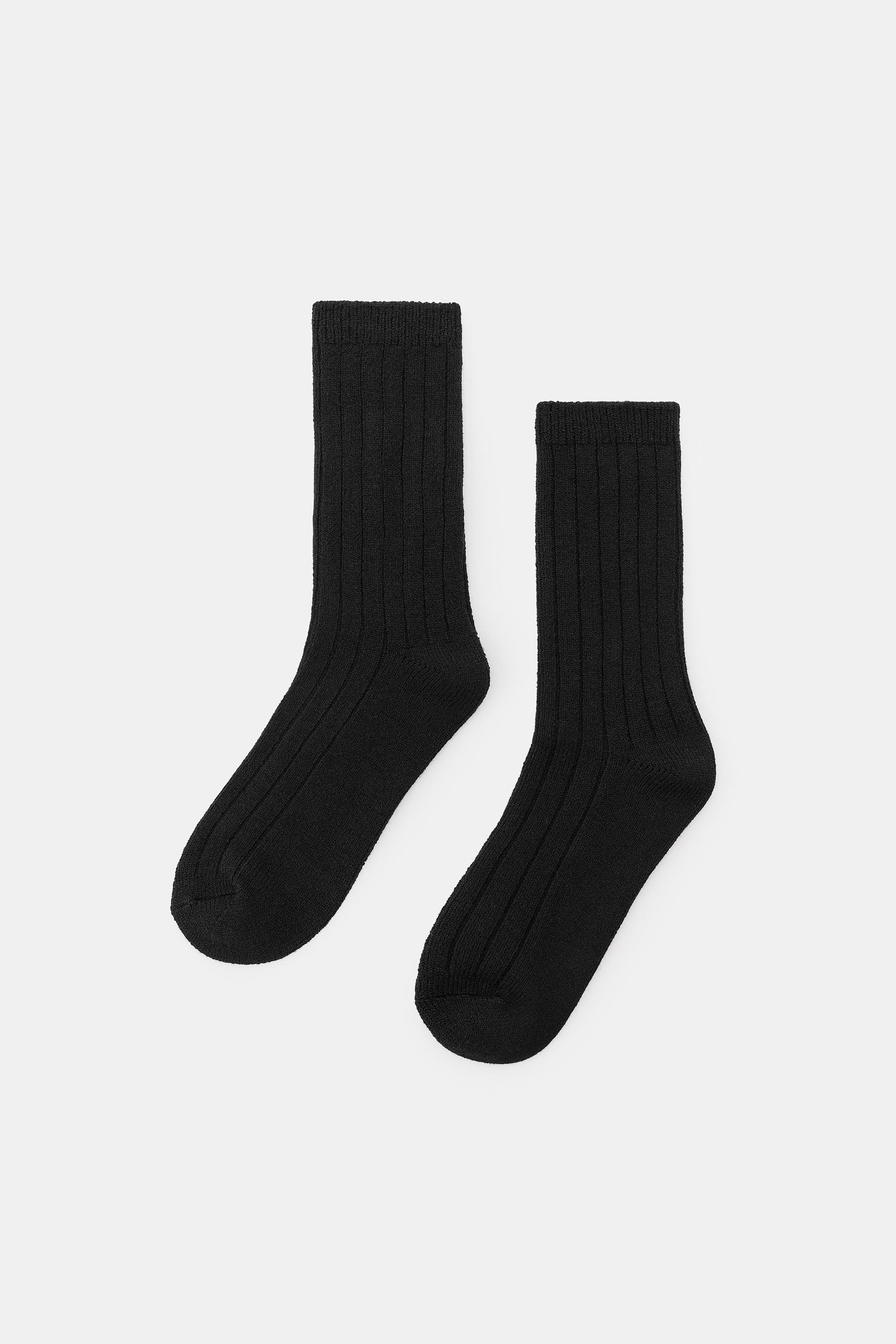 BASIC RIBBED SOCKS by ZARA