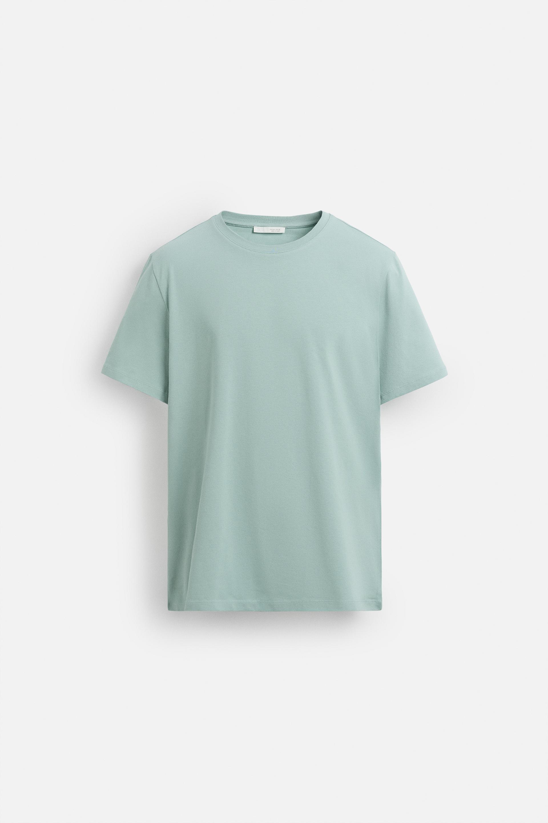 BASIC SLIM FIT T-SHIRT /01 by ZARA