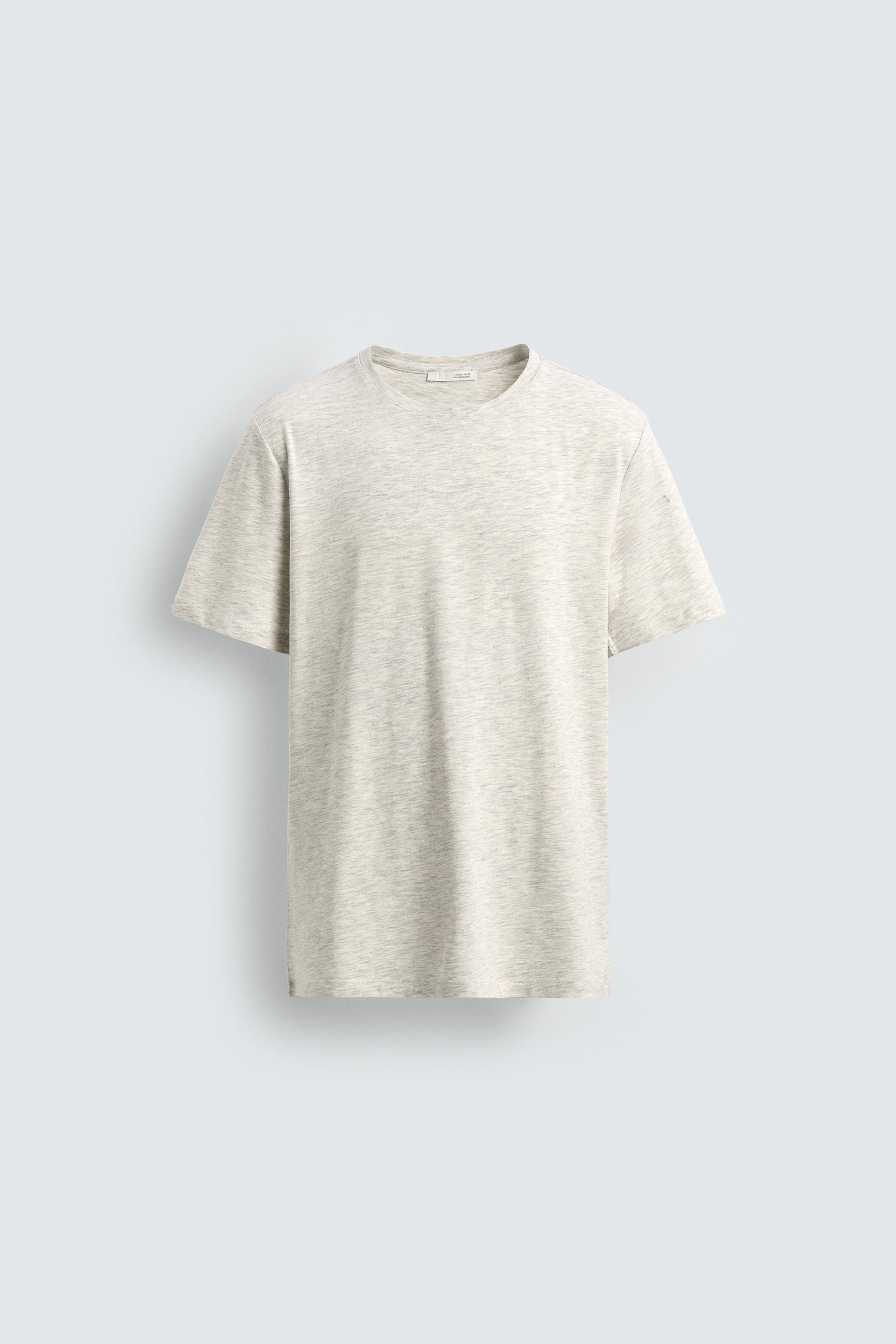 BASIC SLIM FIT T-SHIRT /01 by ZARA