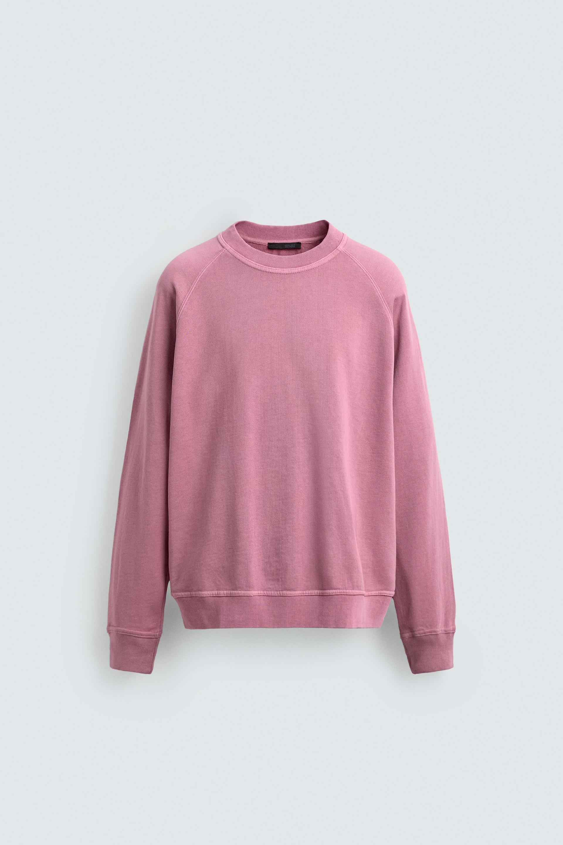 BASIC WASHED CREWNECK SWEAT-SHIRT by ZARA