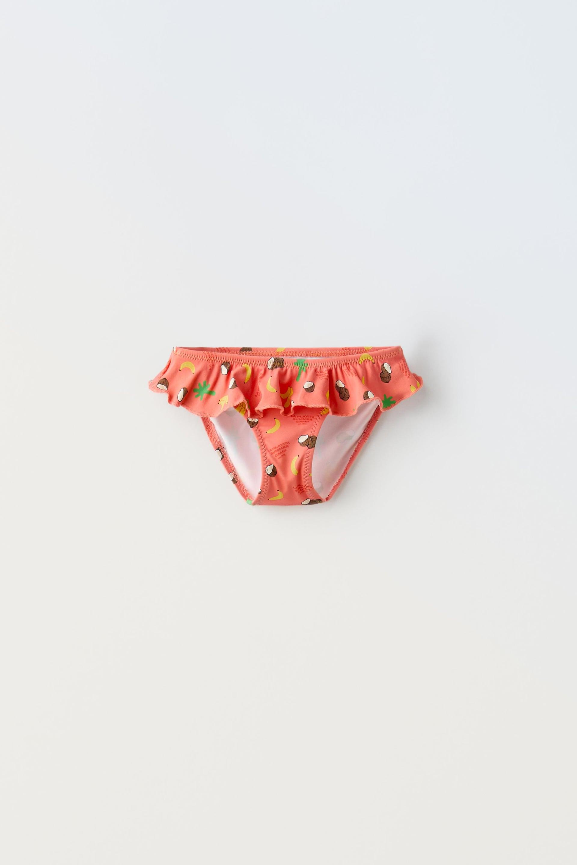 BEACH MOTIF SWIM BOTTOMS by ZARA