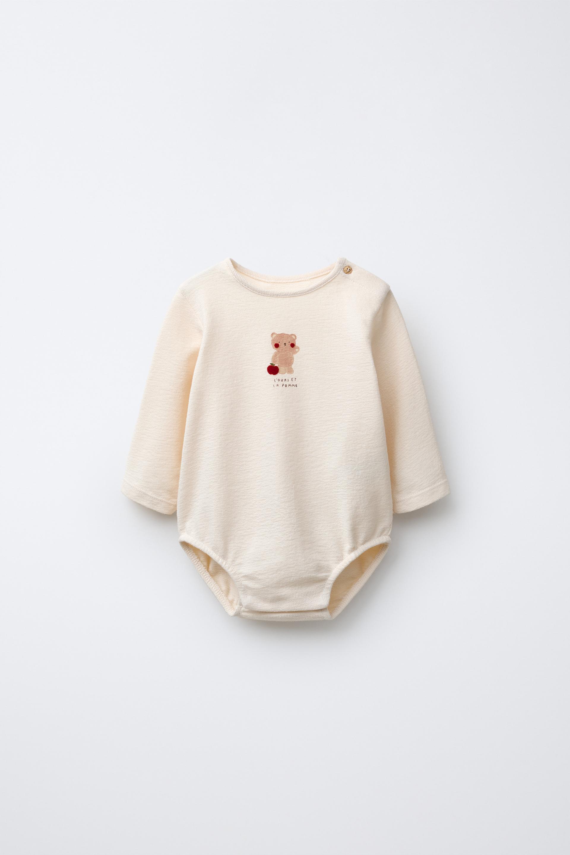 BEAR PRINT BODYSUIT by ZARA