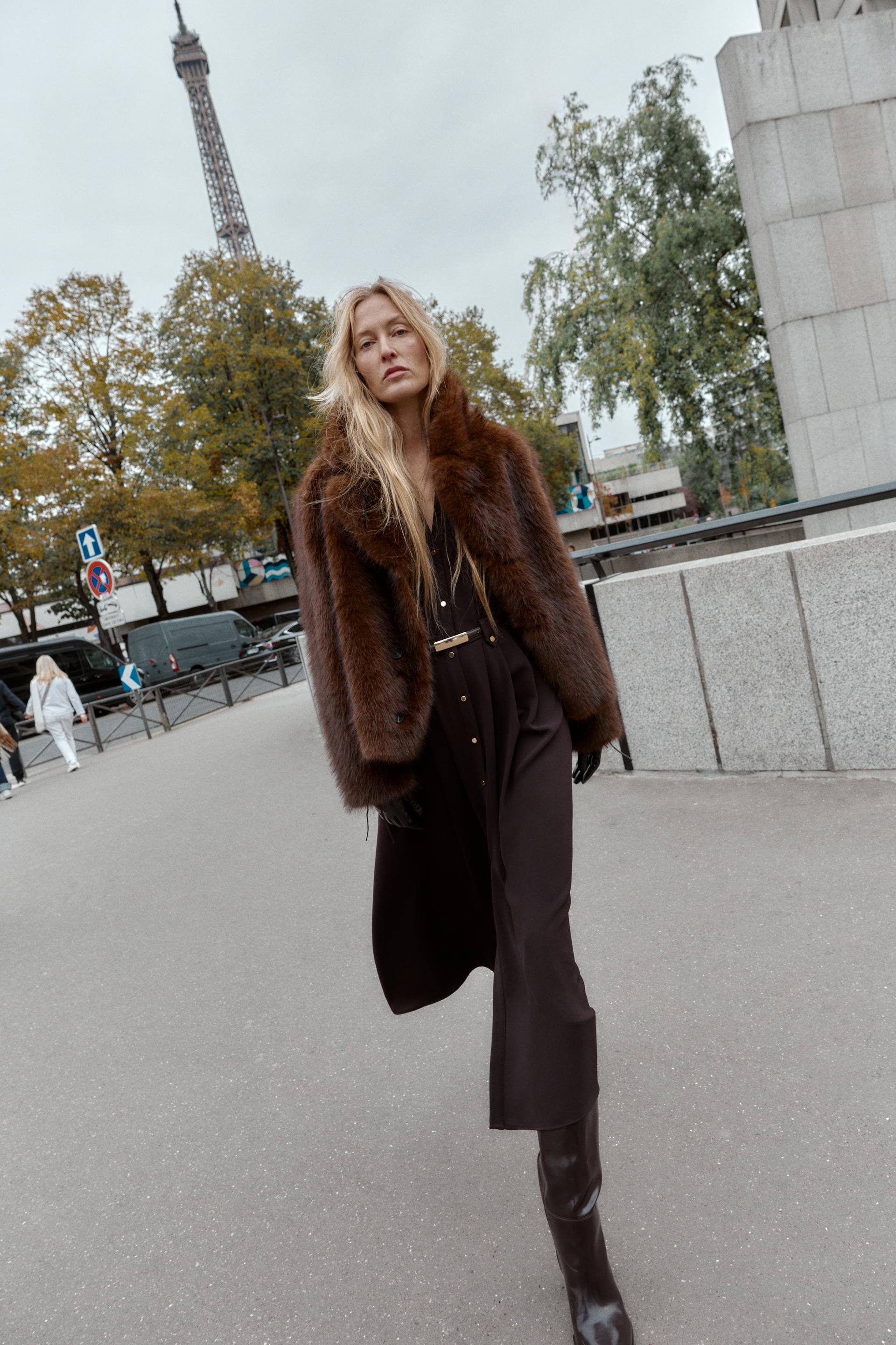 BELTED MIDI SHIRTDRESS by ZARA