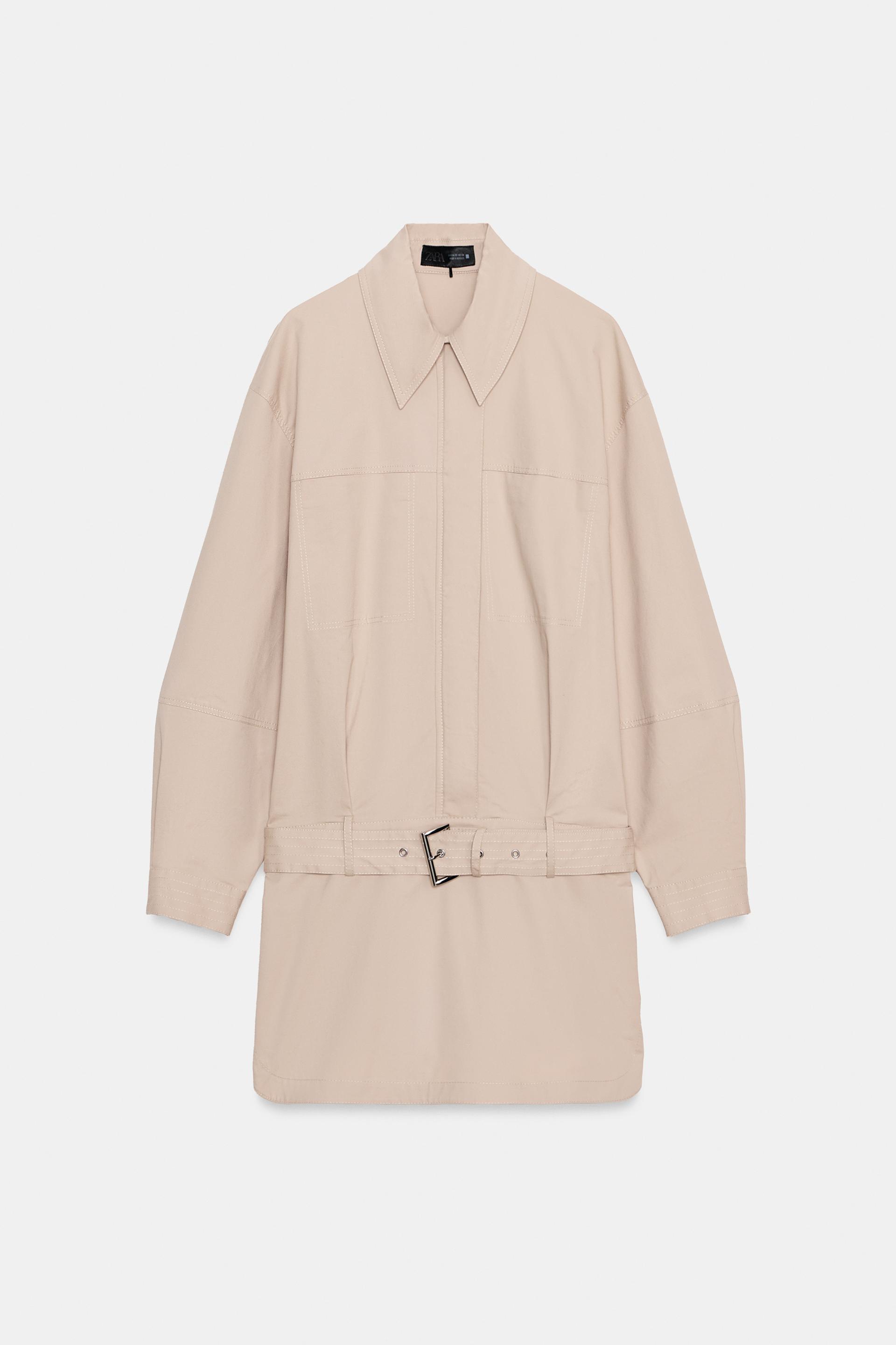 BELTED MINI DRESS by ZARA