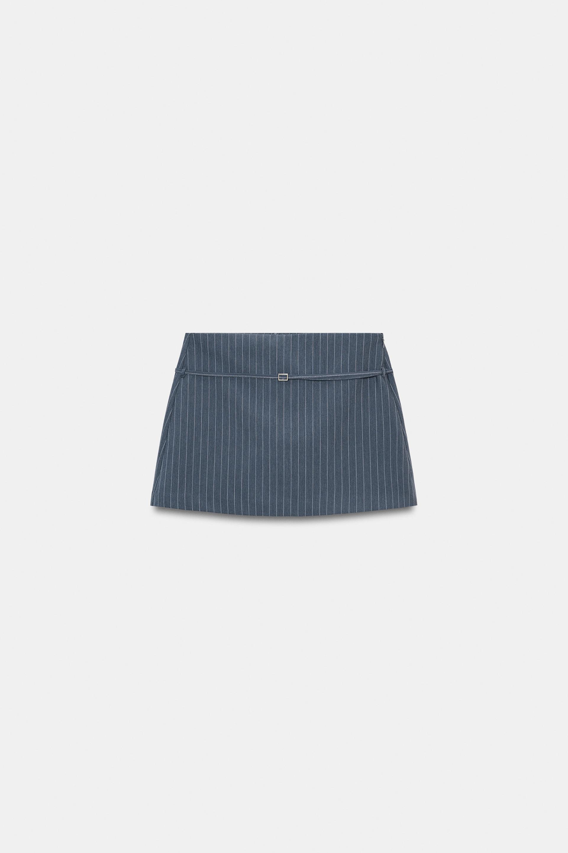 BELTED SKORT by ZARA
