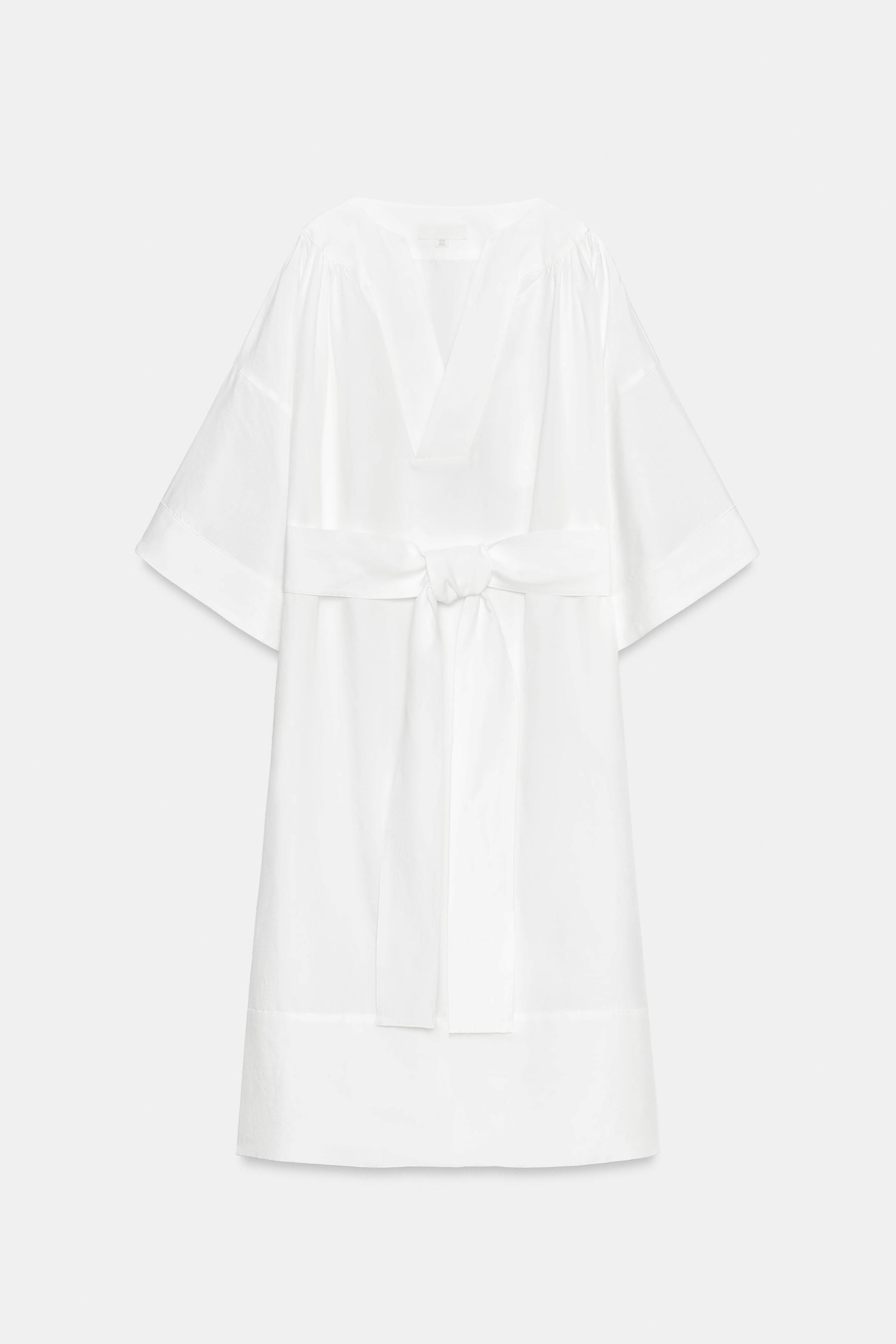 BELTED TUNIC DRESS ZW COLLECTION by ZARA