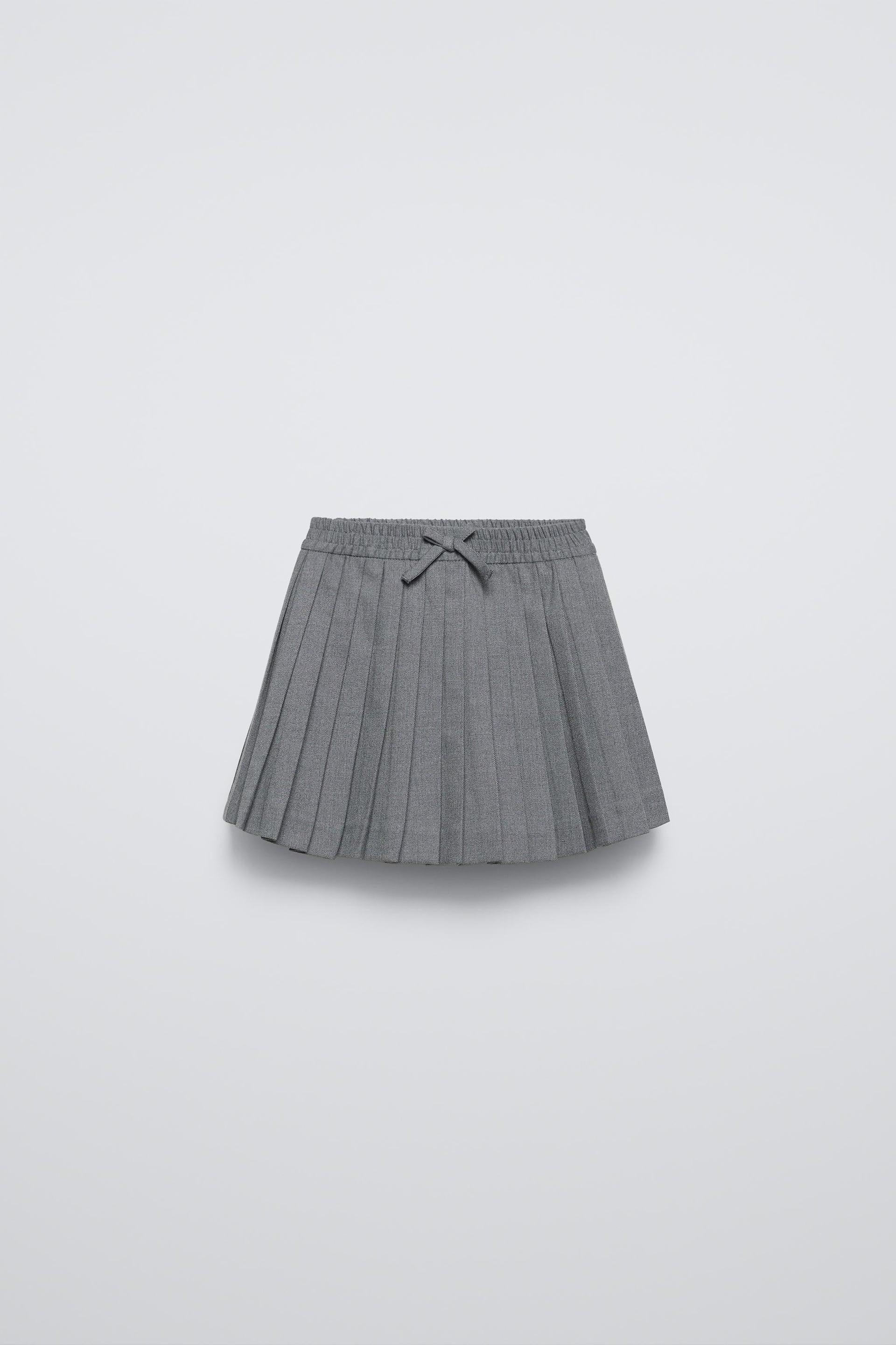 BOX PLEAT SKIRT by ZARA