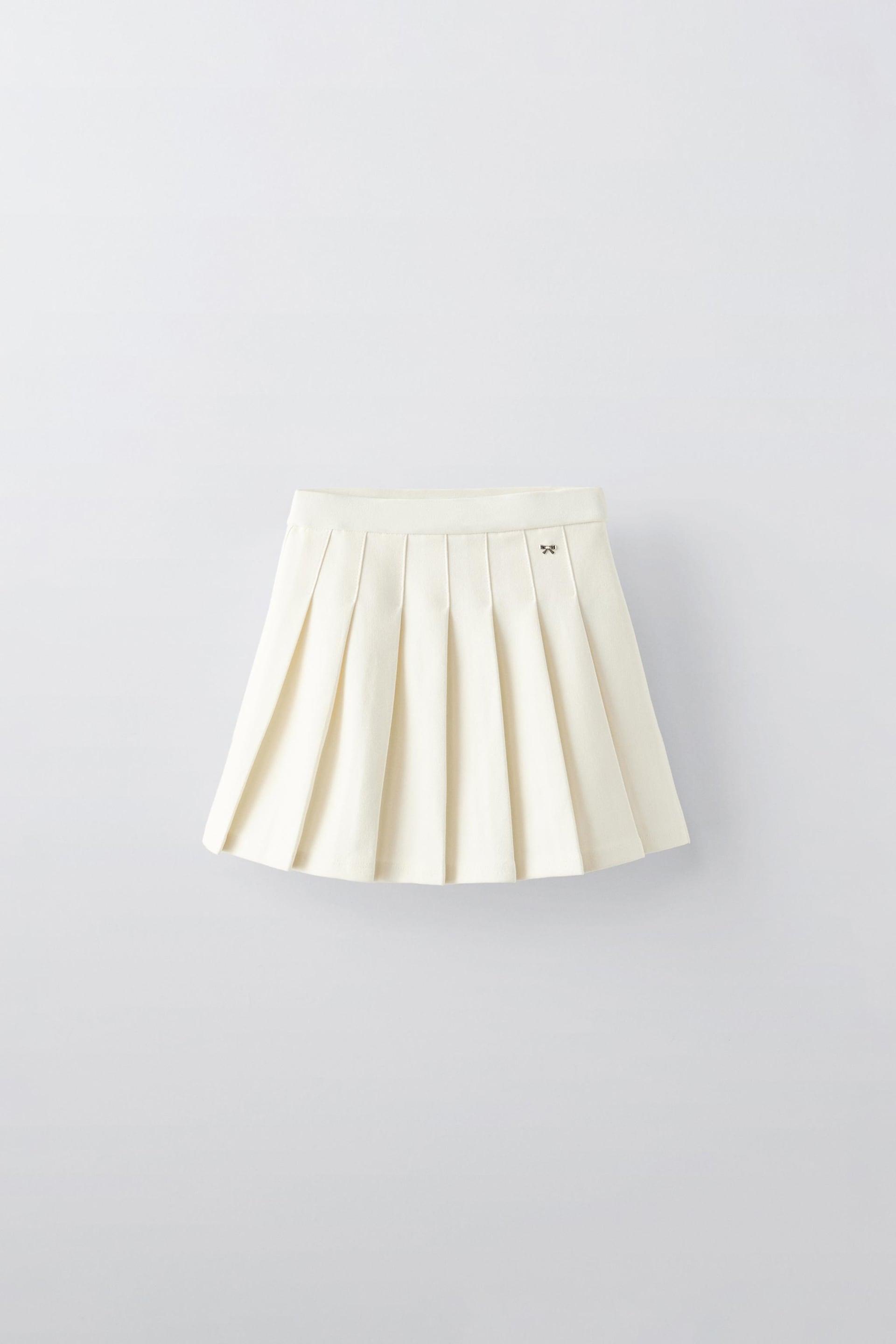 BOX PLEAT SKIRT by ZARA