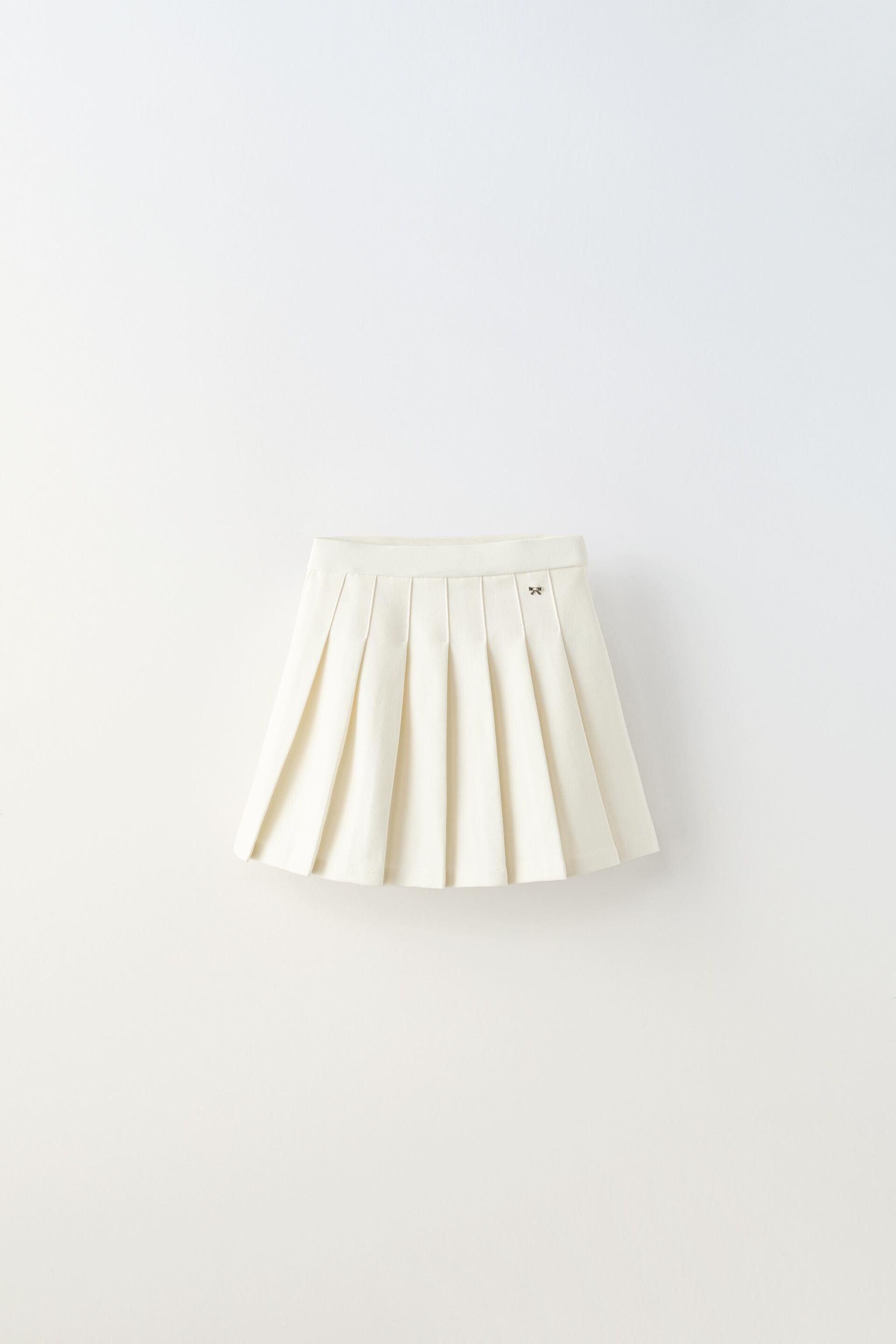 BOX PLEAT SKIRT by ZARA