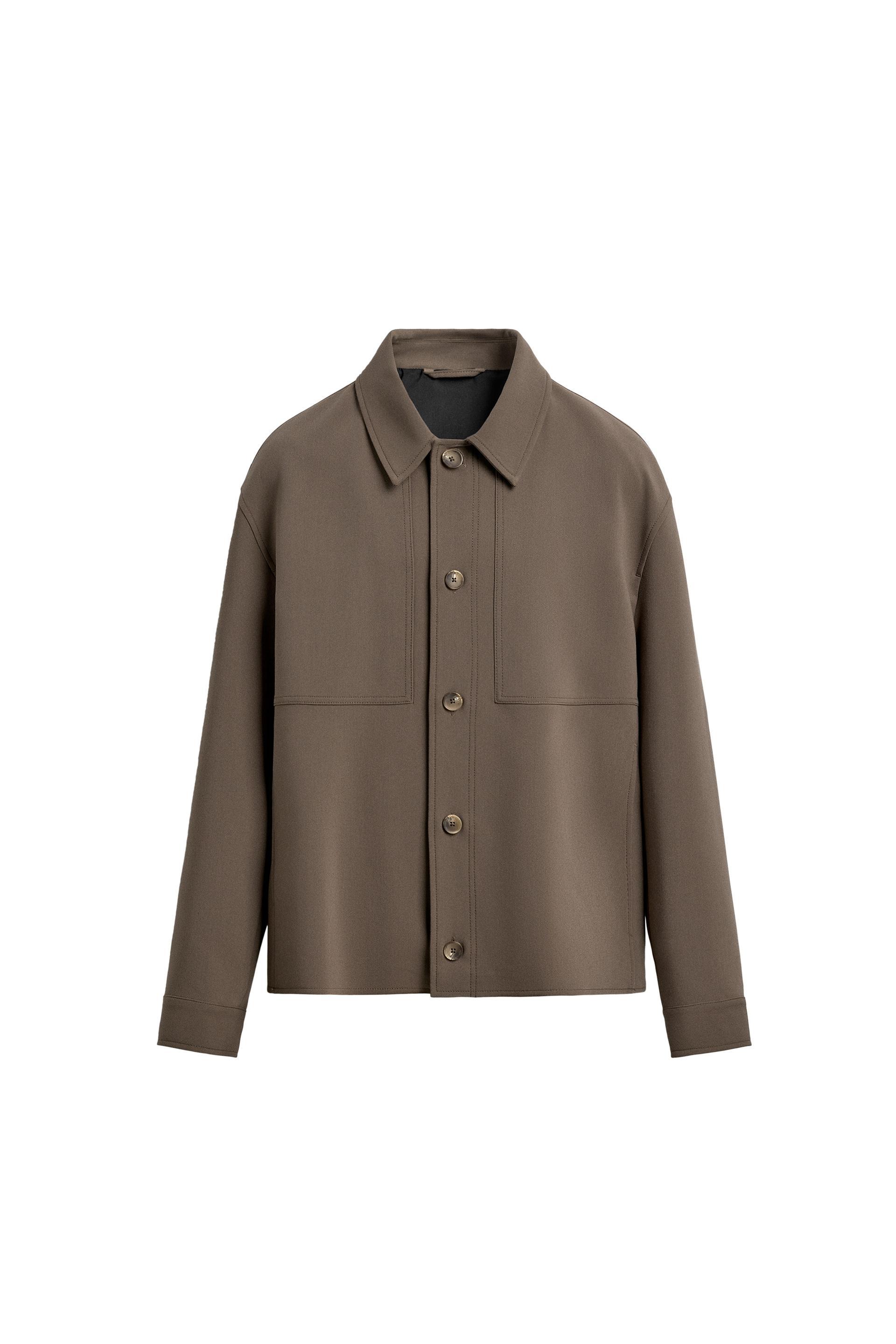 BOXY FIT OVERSHIRT by ZARA